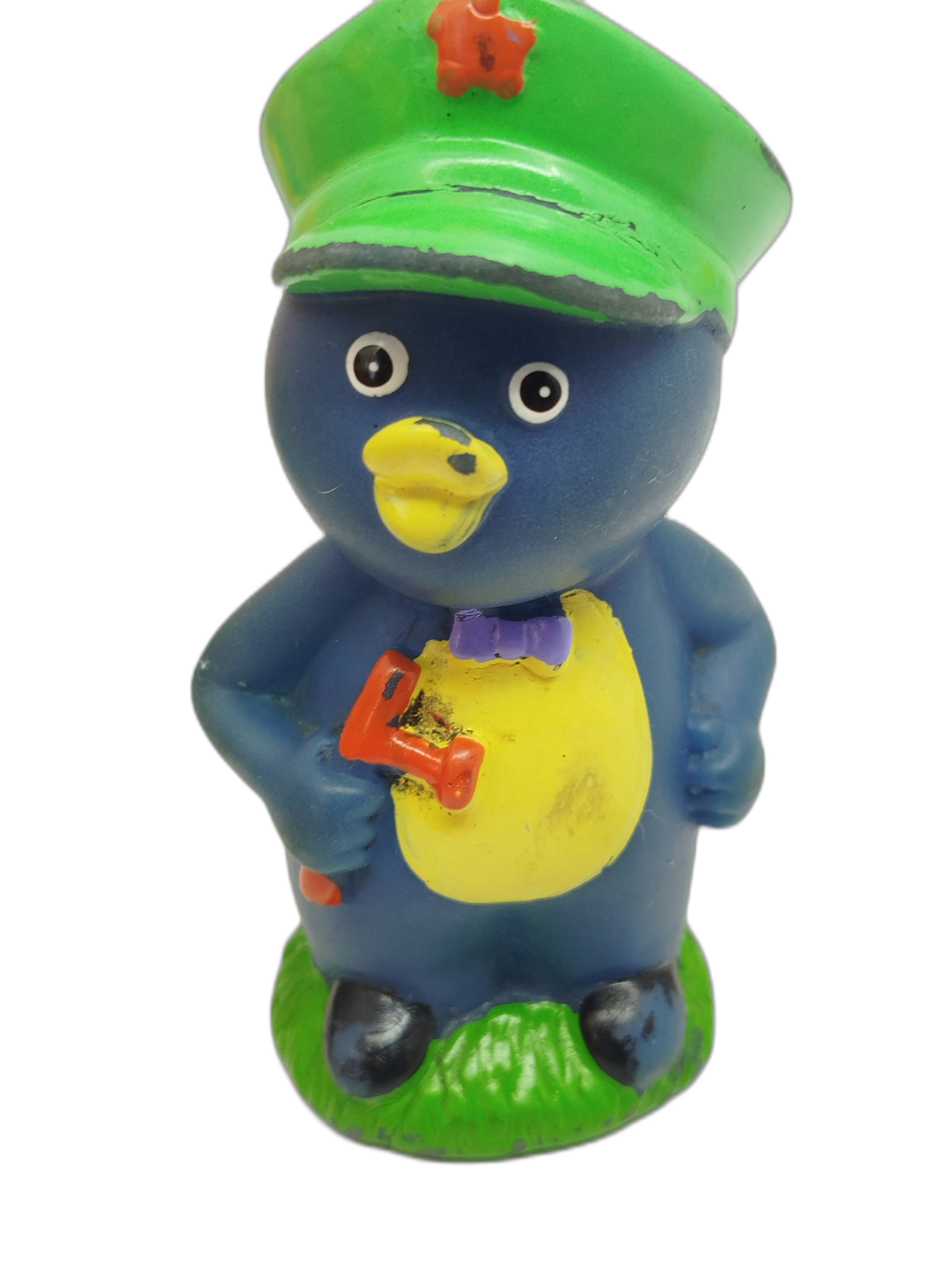 Los Backyardigans, las cuales pertenecen a la colección temática escolar / cotidiana. Son muñecos fabricados en plástico PVC y goma rígida