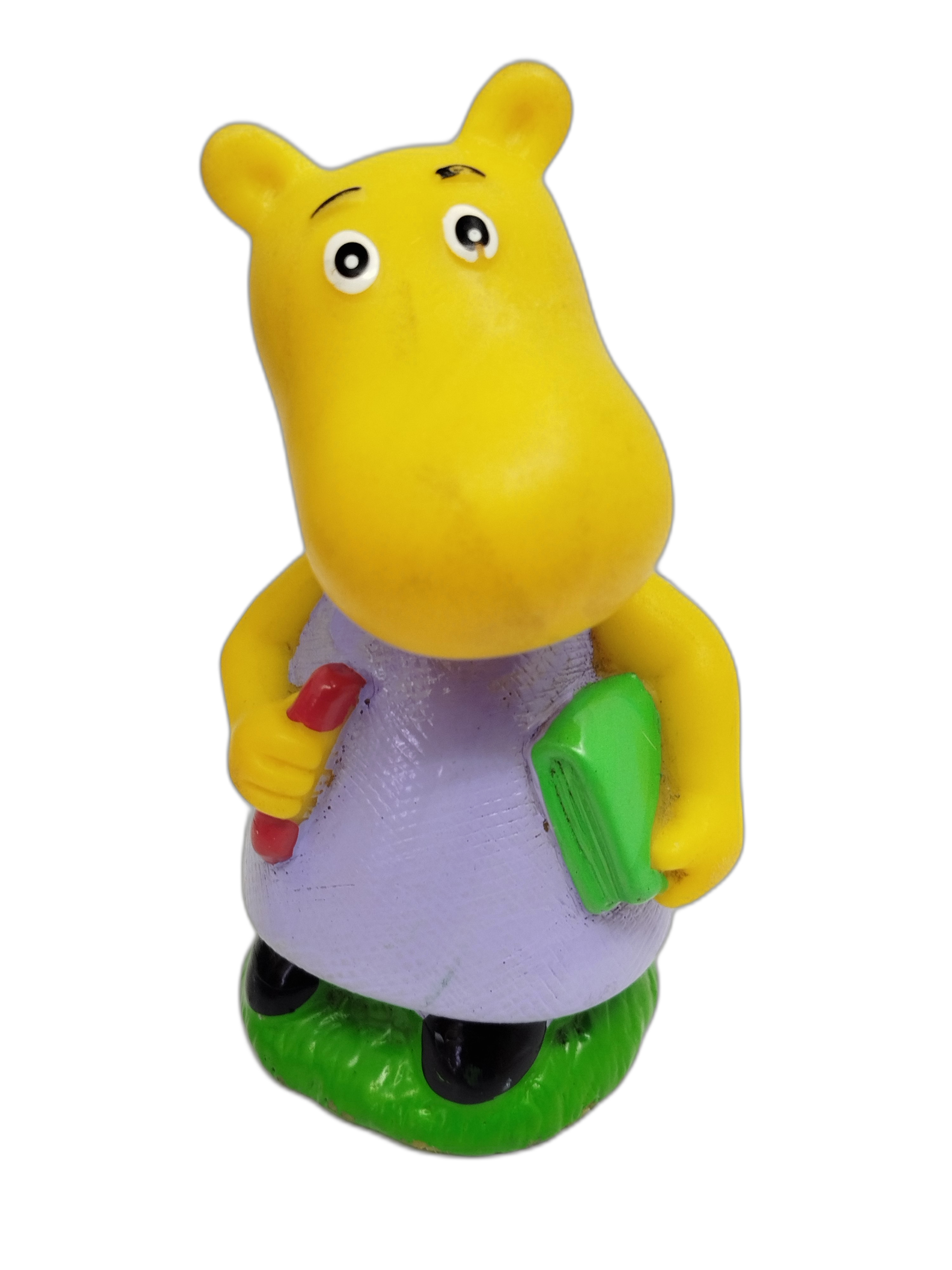 Los Backyardigans, las cuales pertenecen a la colección temática escolar / cotidiana. Son muñecos fabricados en plástico PVC y goma rígida