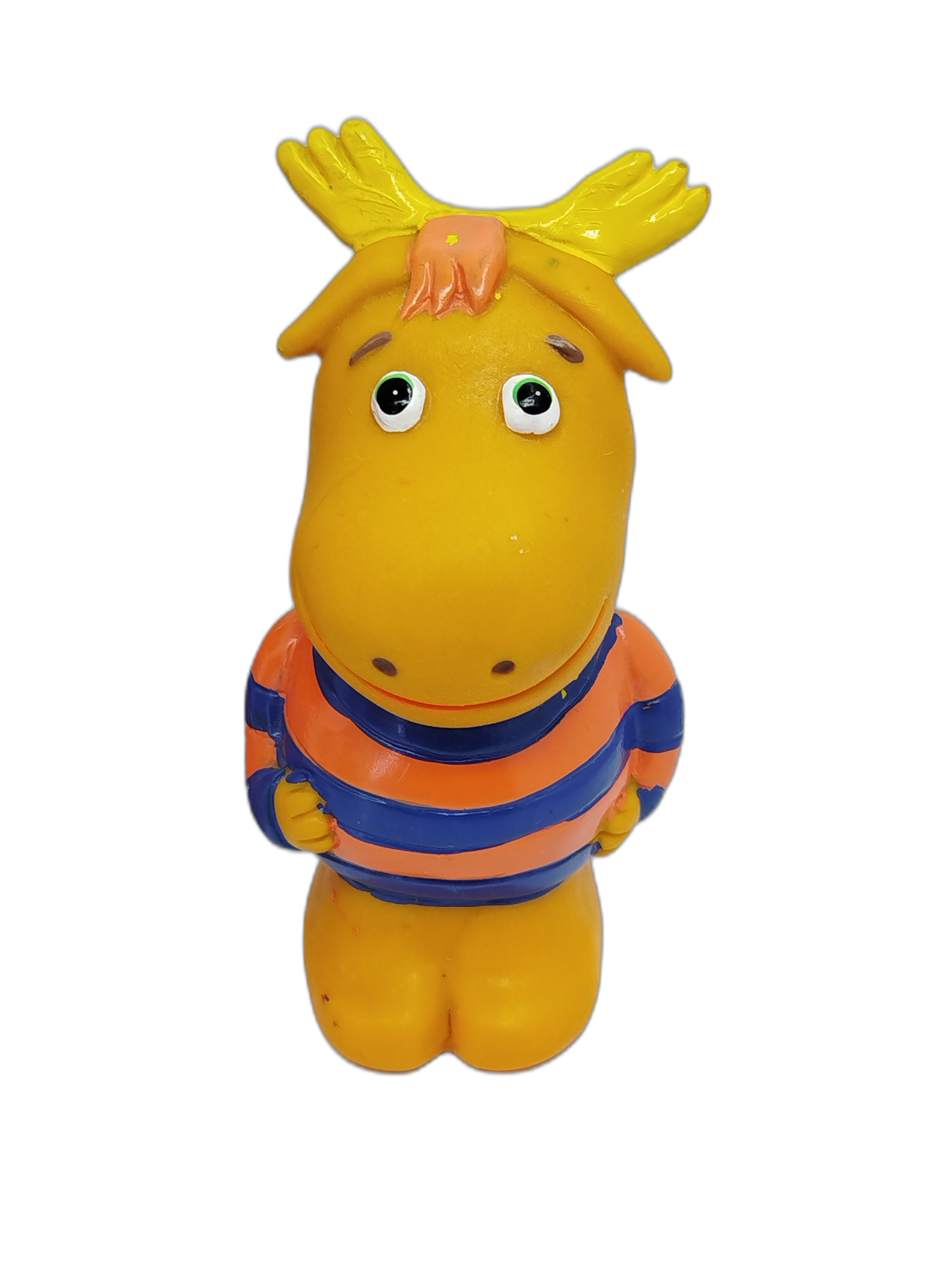 Lote de  Backyardigans - peluche clásico, una figura de goma y una minifigura.