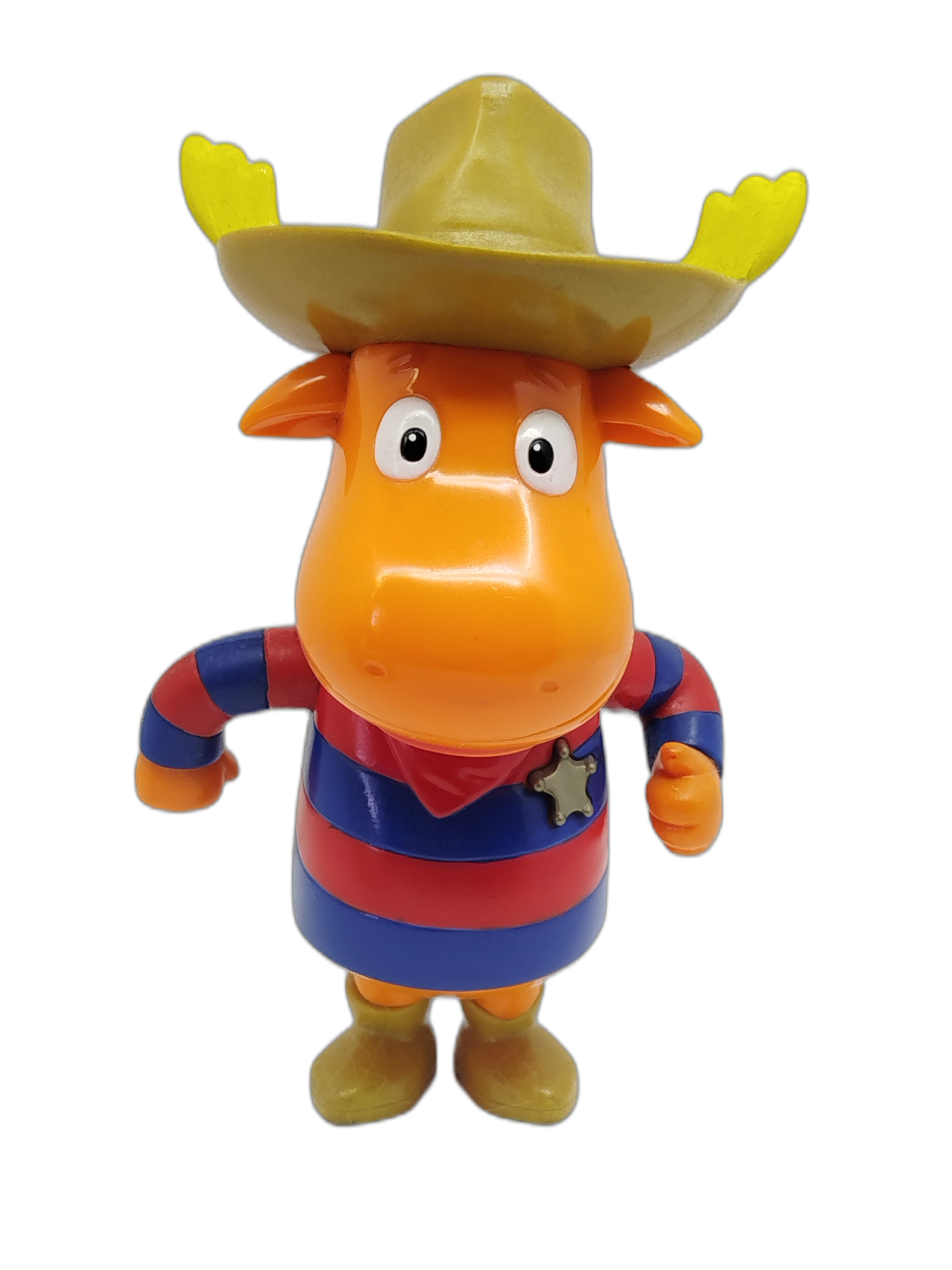 Cowboy Tyrone (Tyrone Vaquero / Sheriff), uno de los juguetes interactivos más icónicos y buscados de la serie Los Backyardigans (Ver Video)