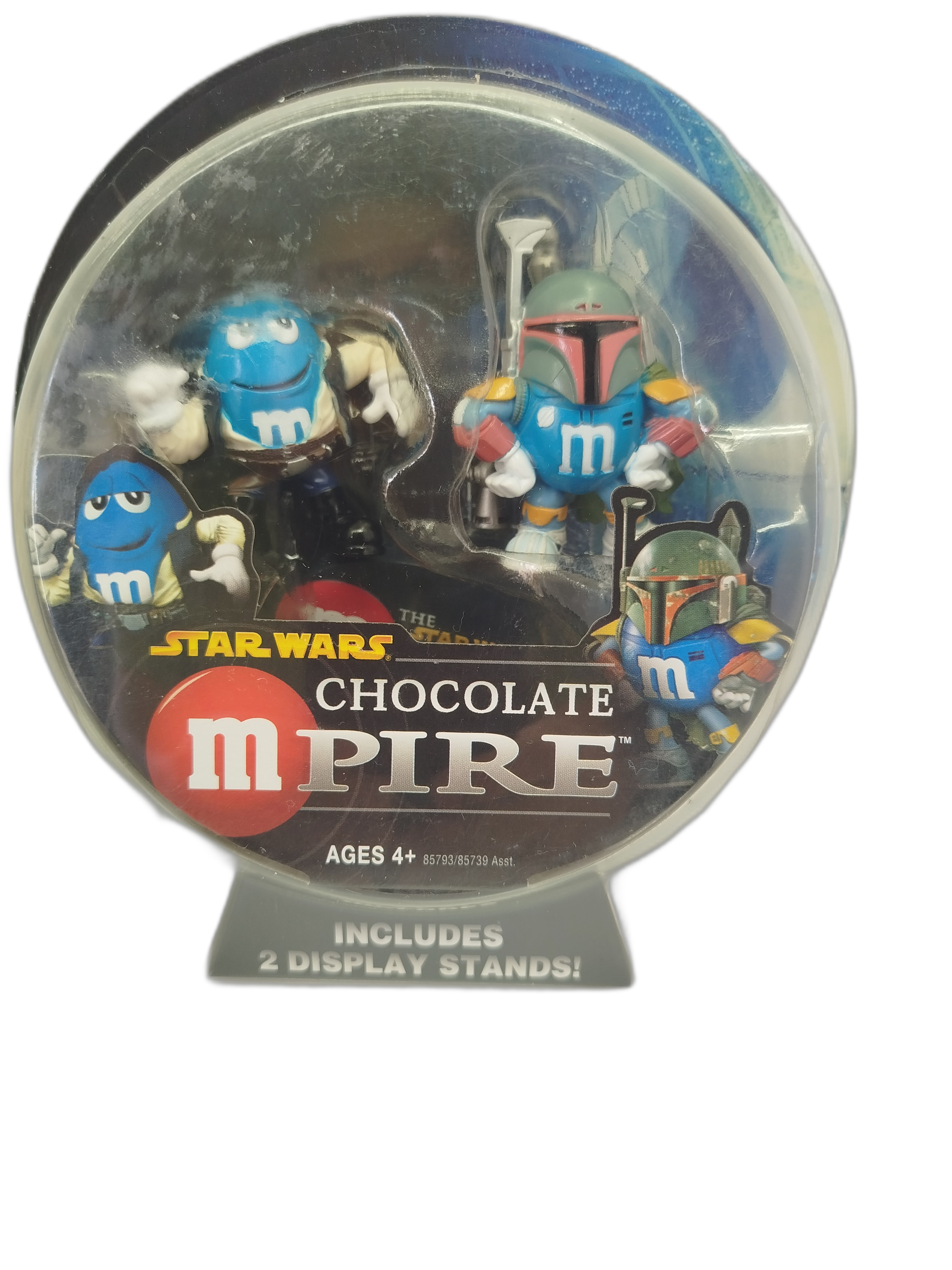 Star Wars: Chocolate M-Pire. Personajes de M&M'S transformados en Han Solo y Boba Fett