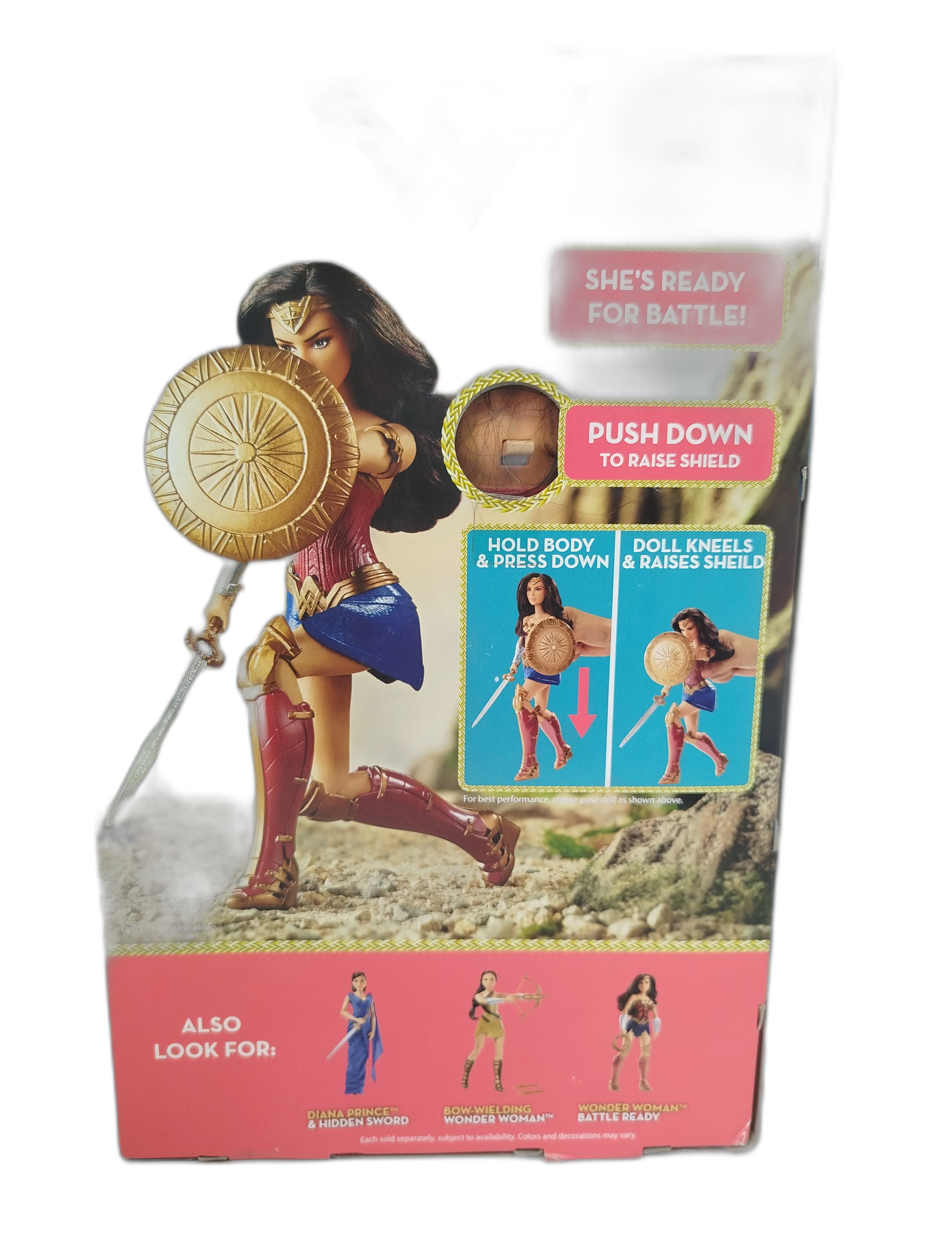 Shield Block Wonder Woman de Mattel (Edición de lujo )