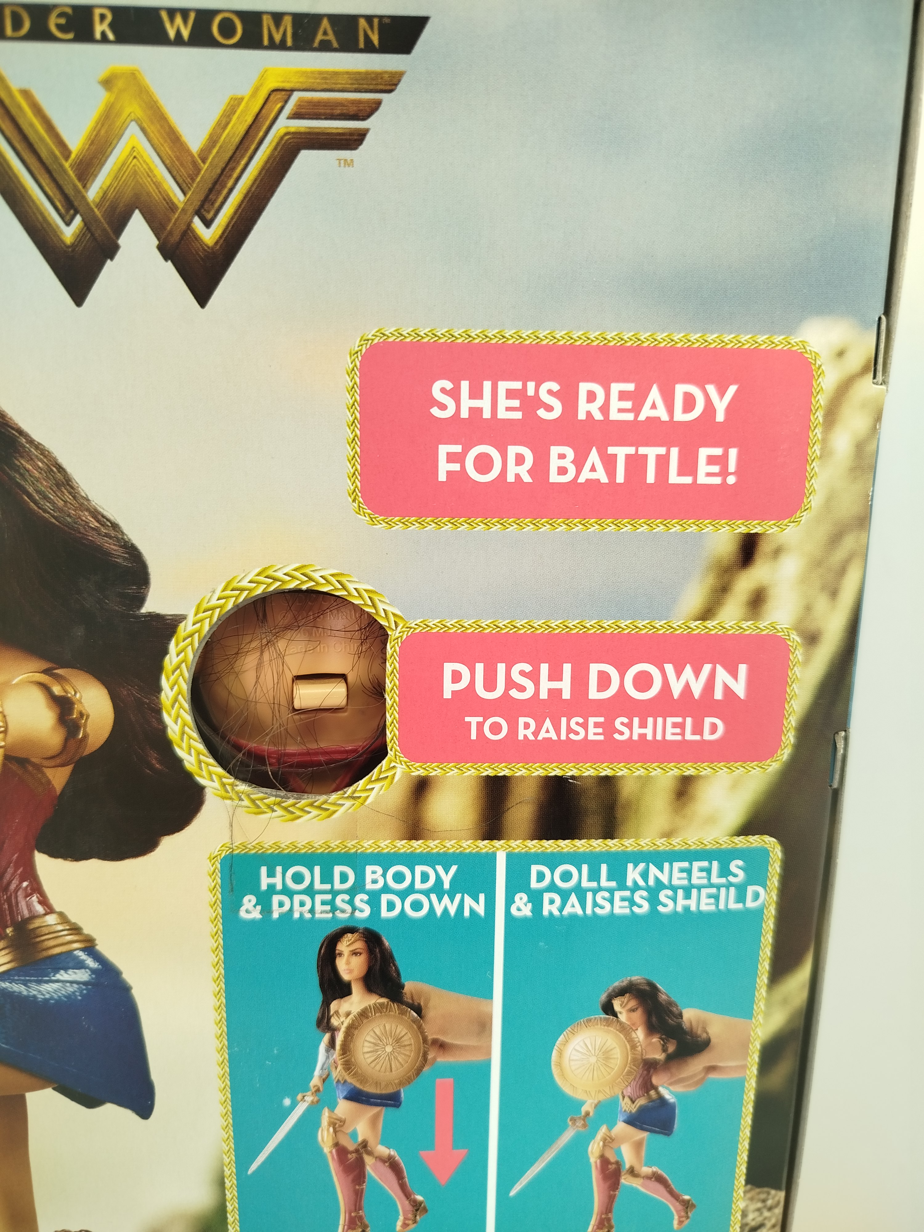 Shield Block Wonder Woman de Mattel (Edición de lujo )