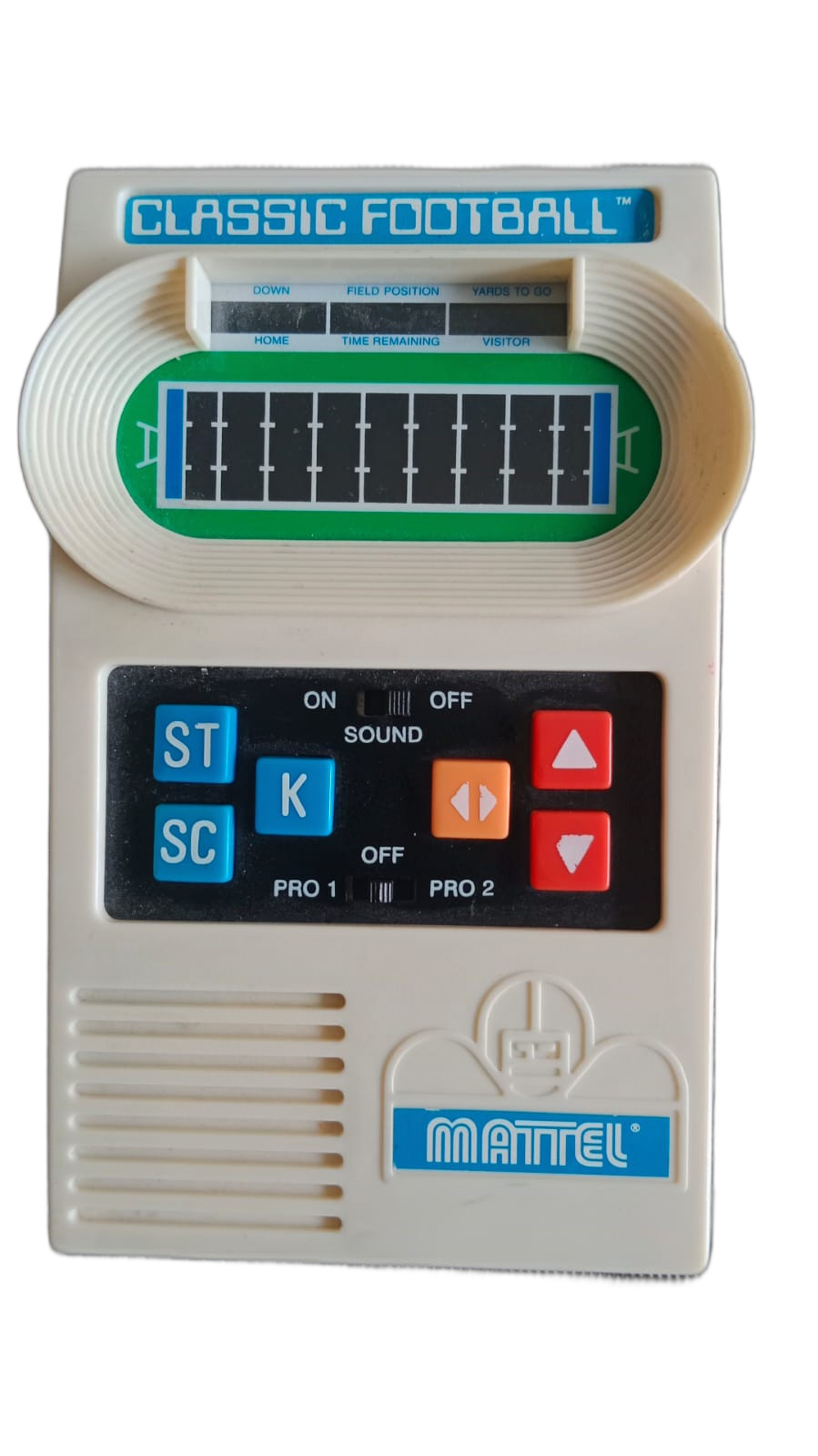 Consola portátil Mattel Classic Football - FUNCIONAL