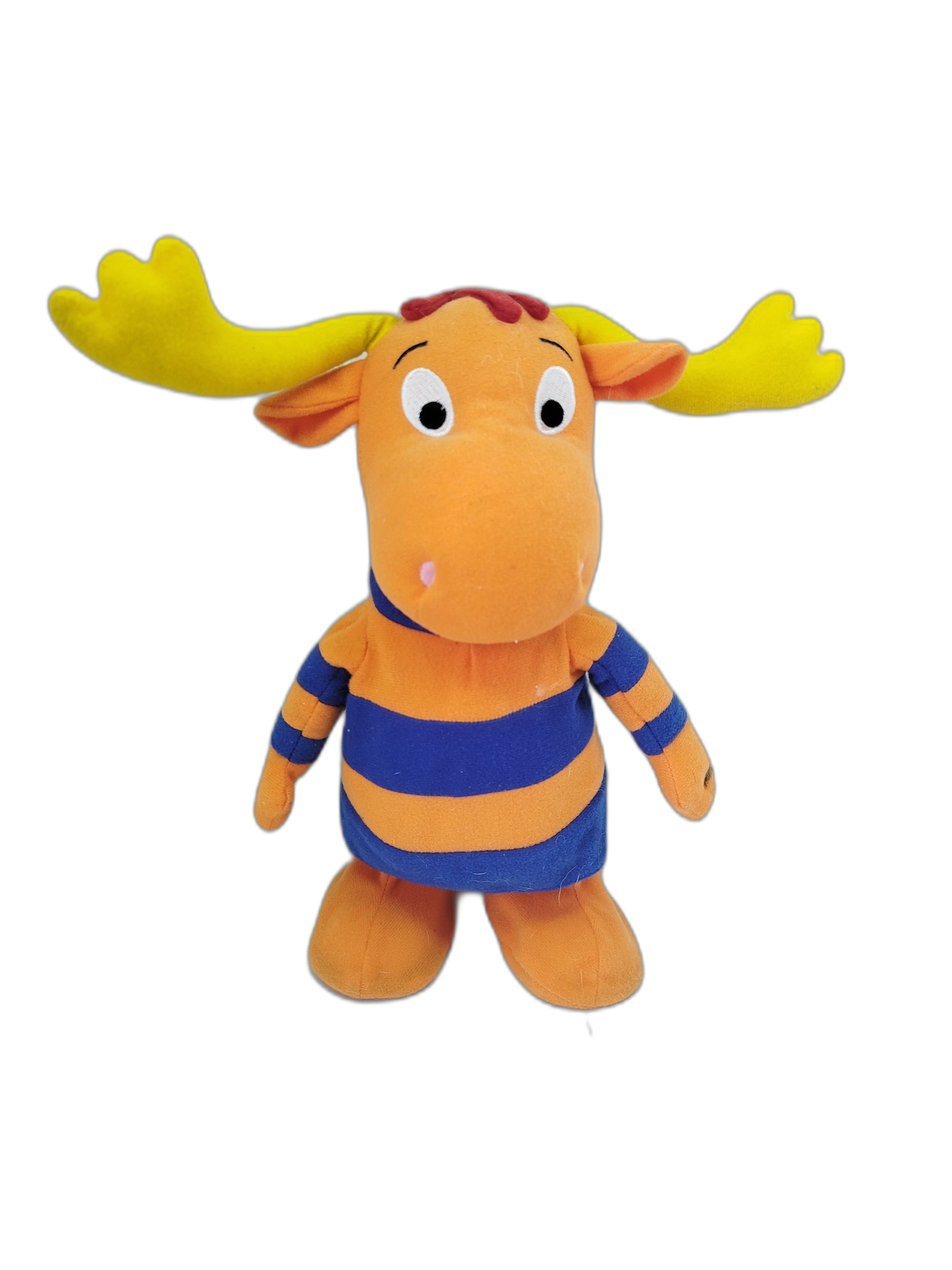 Peluche  Tyrone, el alce de Los Backyardigans, en una versión a gran escala