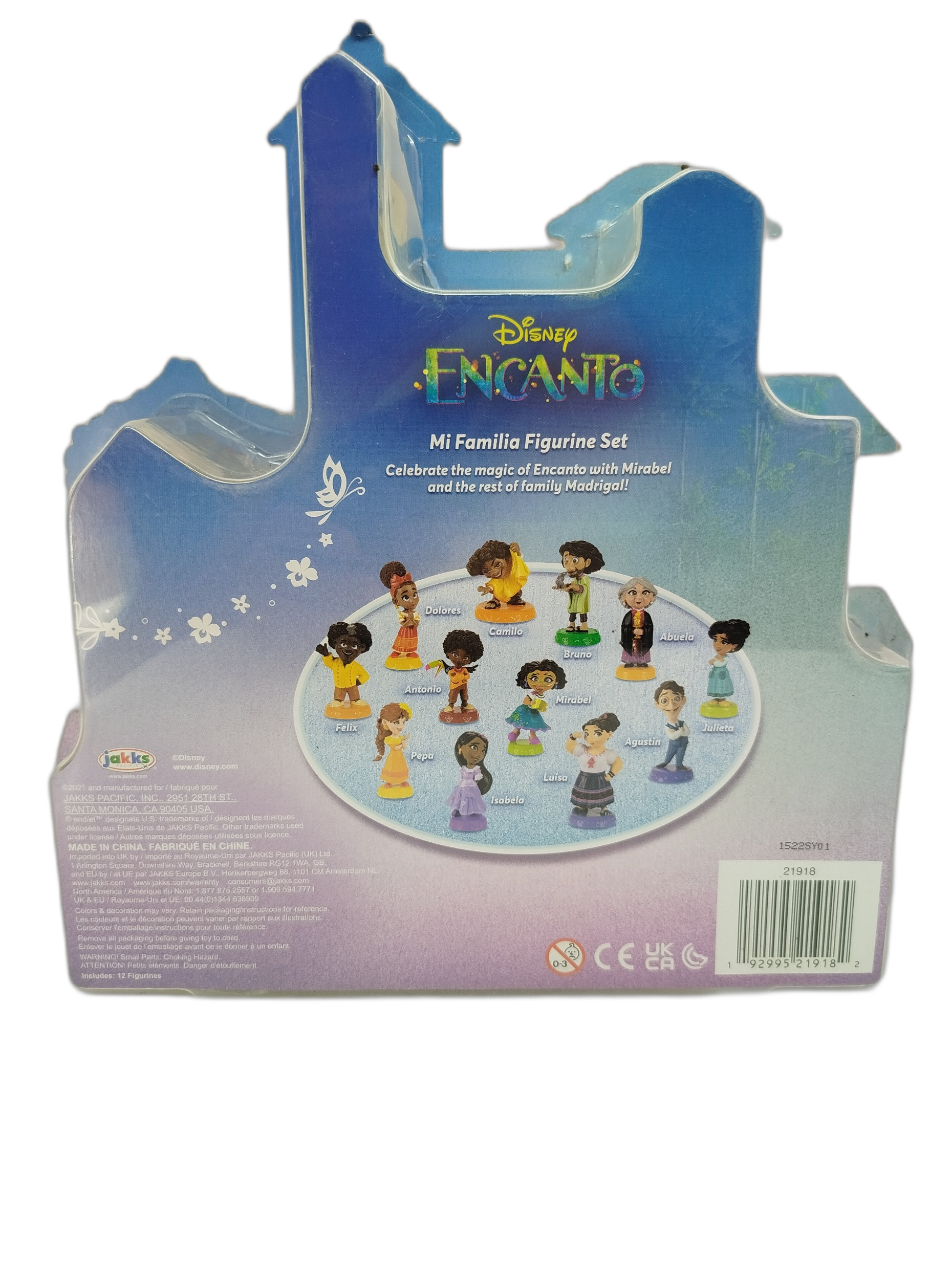 Set de "Disney Encanto Mi Familia",  12 figuras
