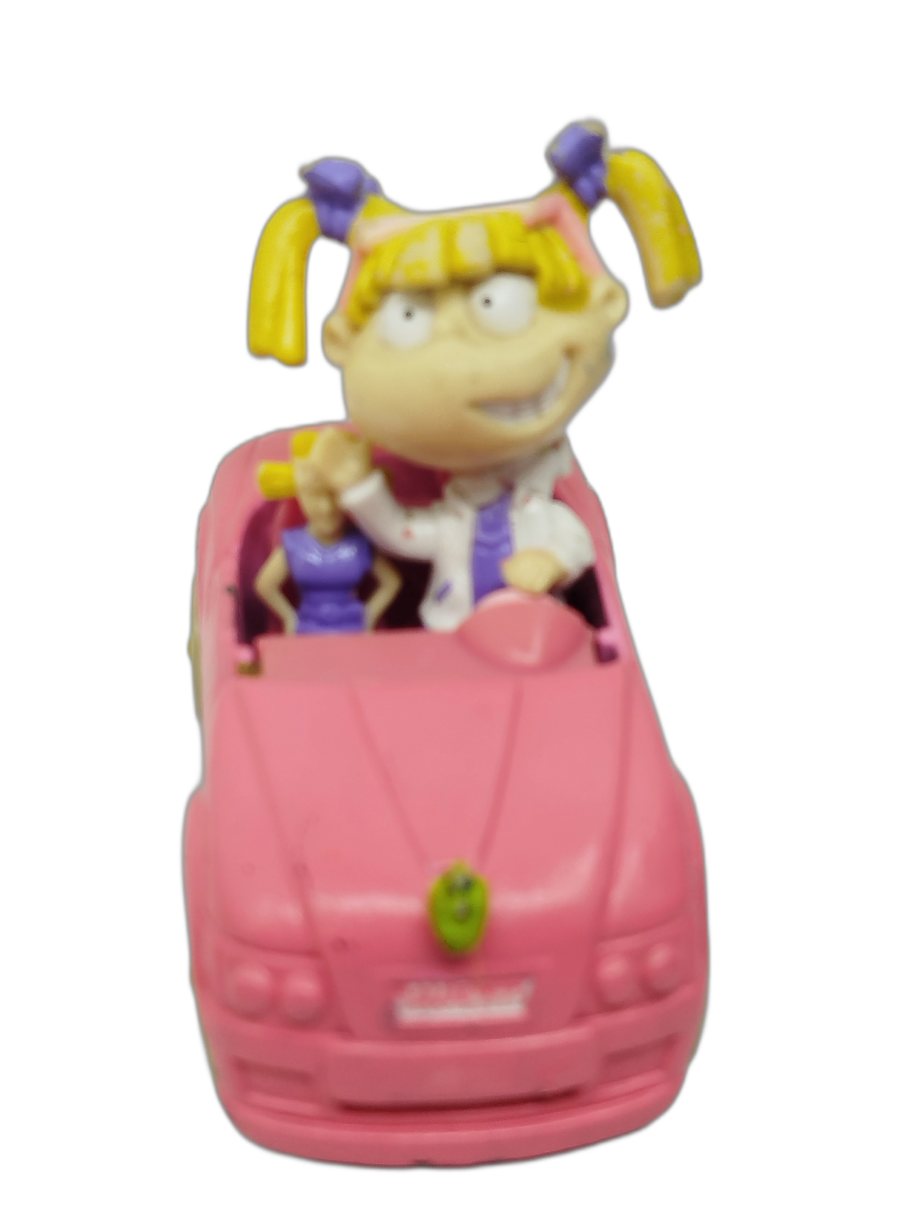 Angelica Classy Cruiser en un carrito metálico convertible rosado die-cast