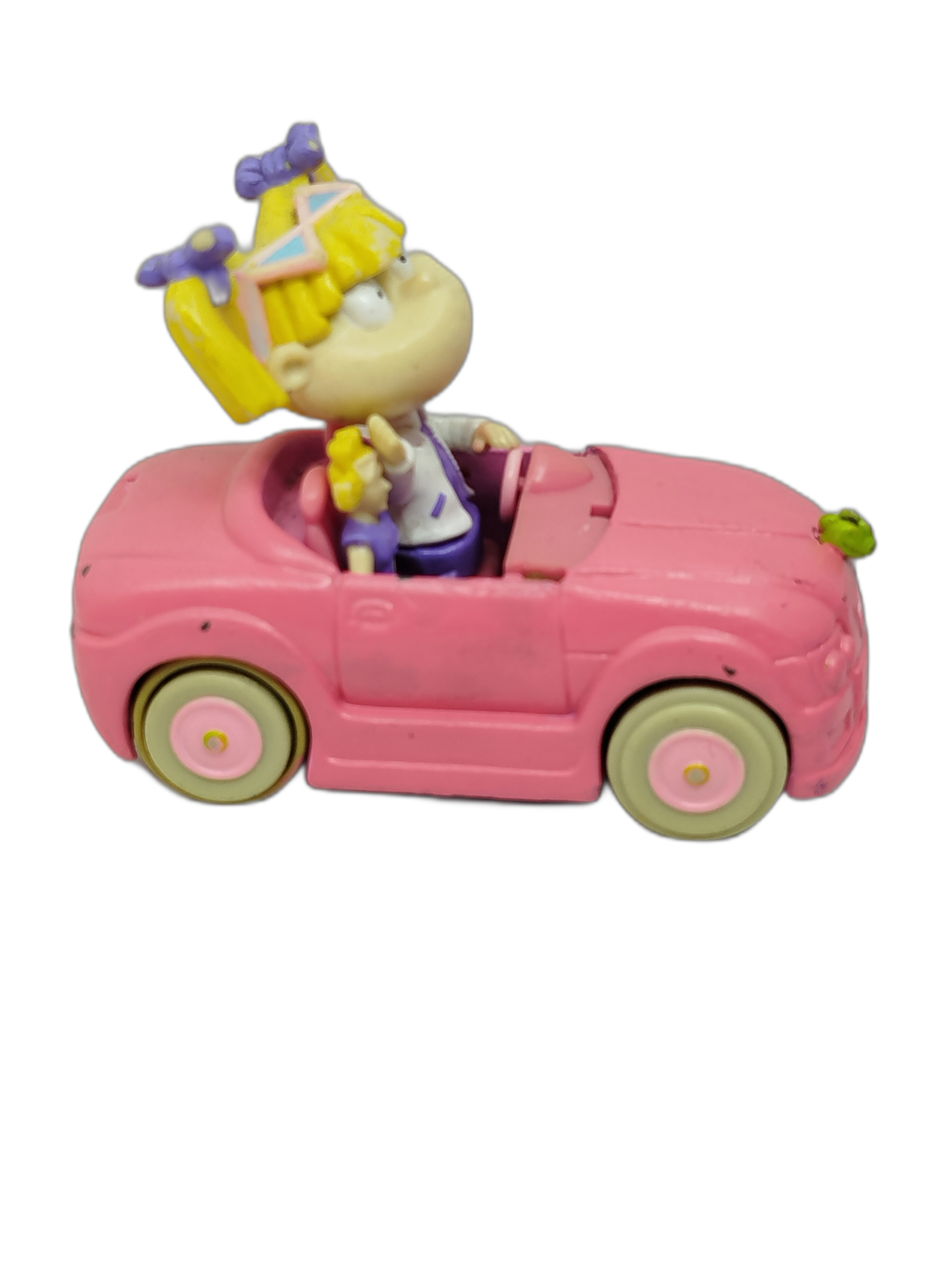 Angelica Classy Cruiser en un carrito metálico convertible rosado die-cast