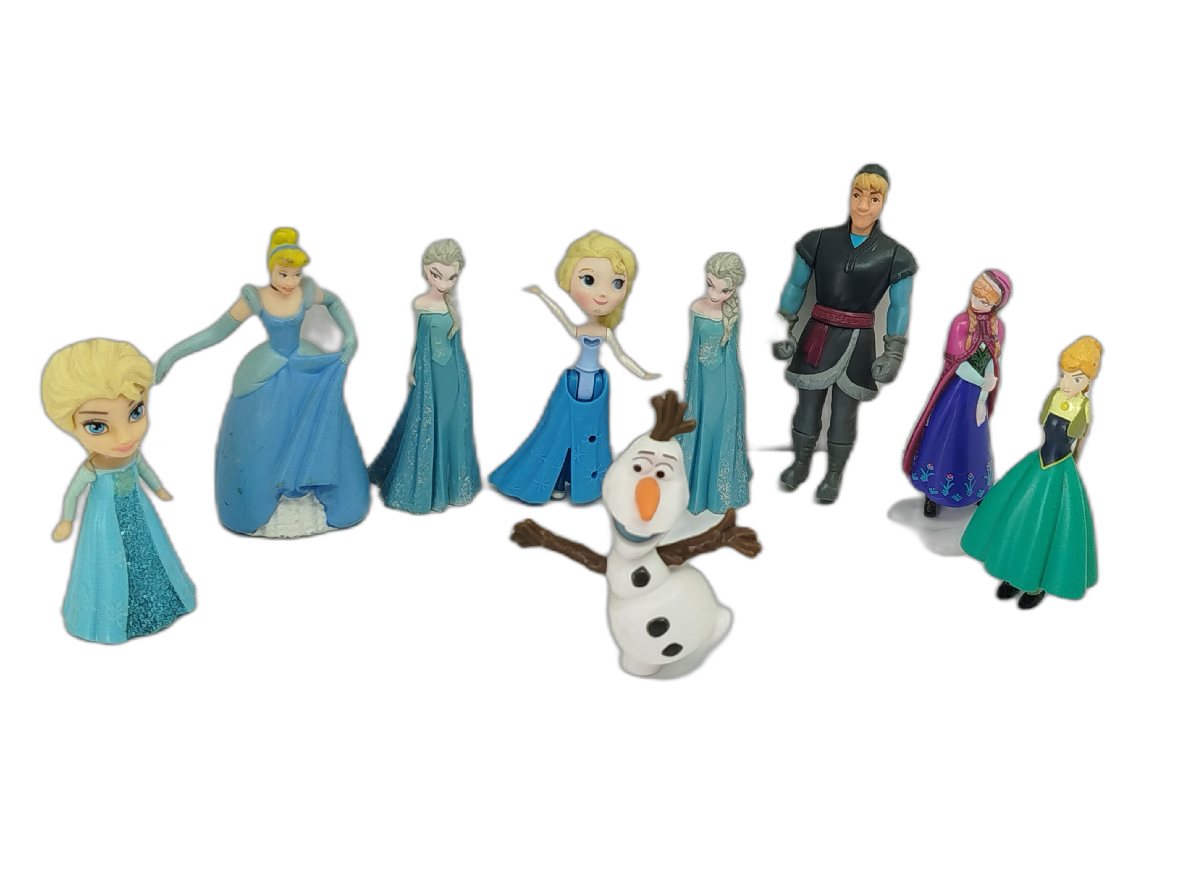 Lote de Figuras de  Frozen