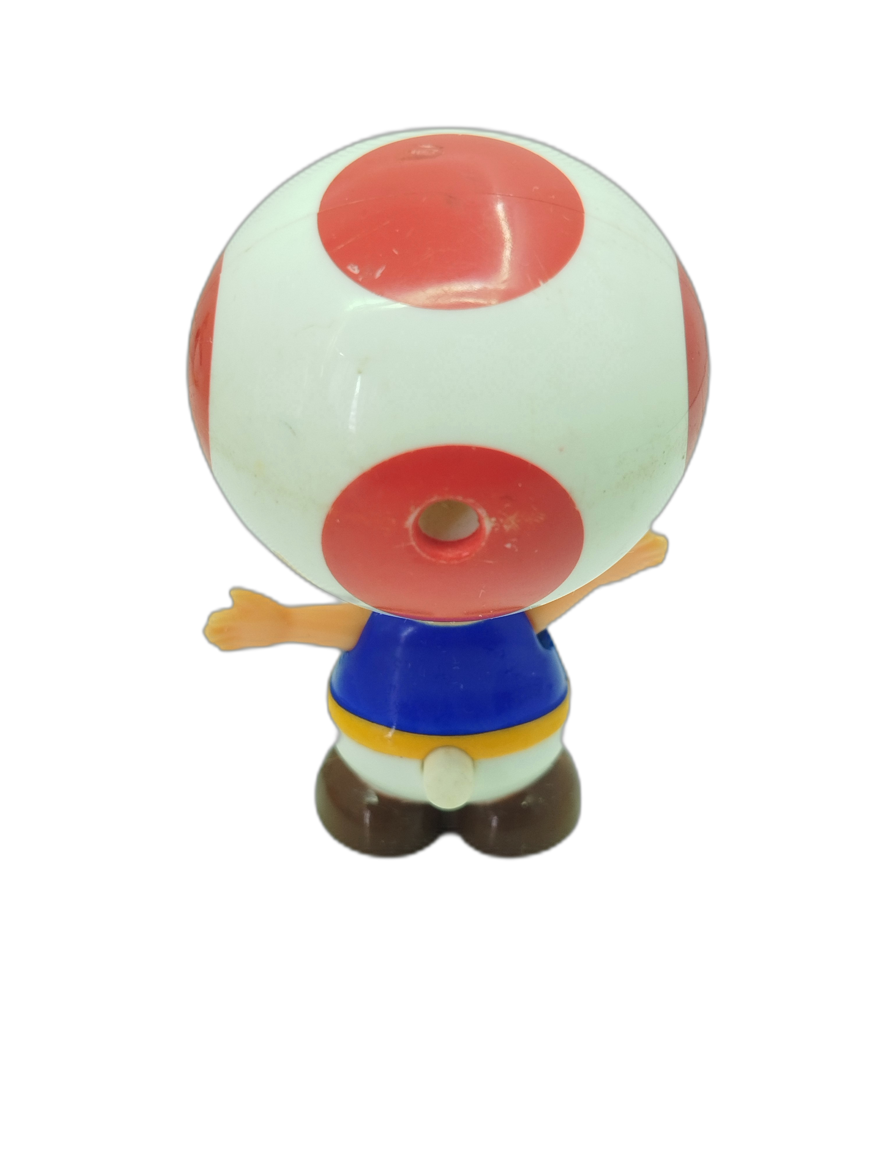  figura coleccionable de plástico de Toad de la saga Super Mario Bros. de Nintendo