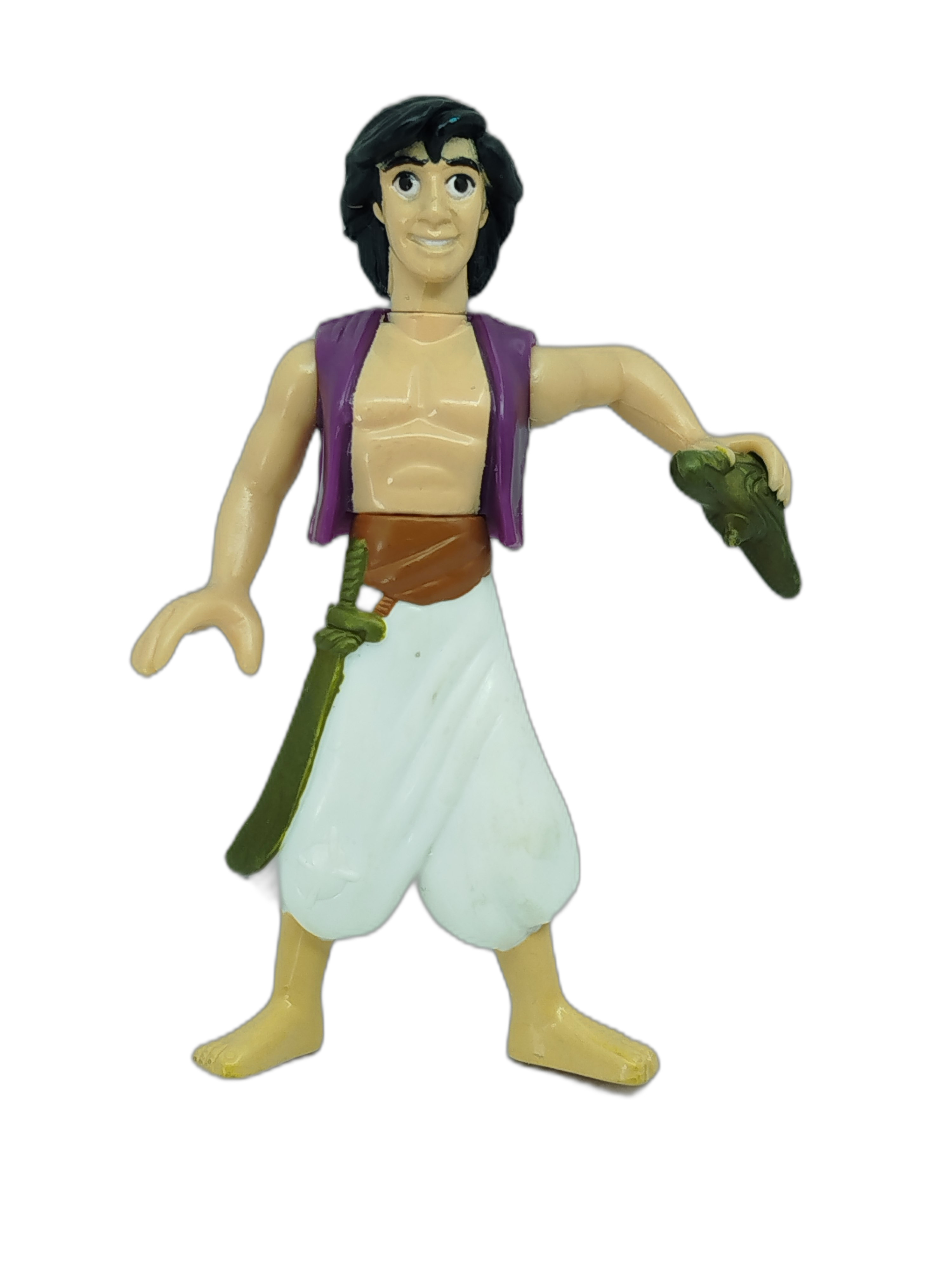 Figuras y accesorios de la película animada Aladdin de Disney.