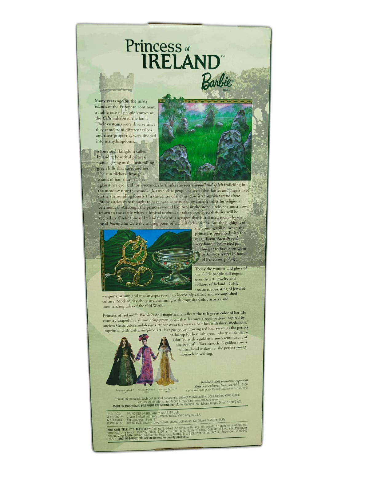 Barbies  -   Barbie Princess of Ireland