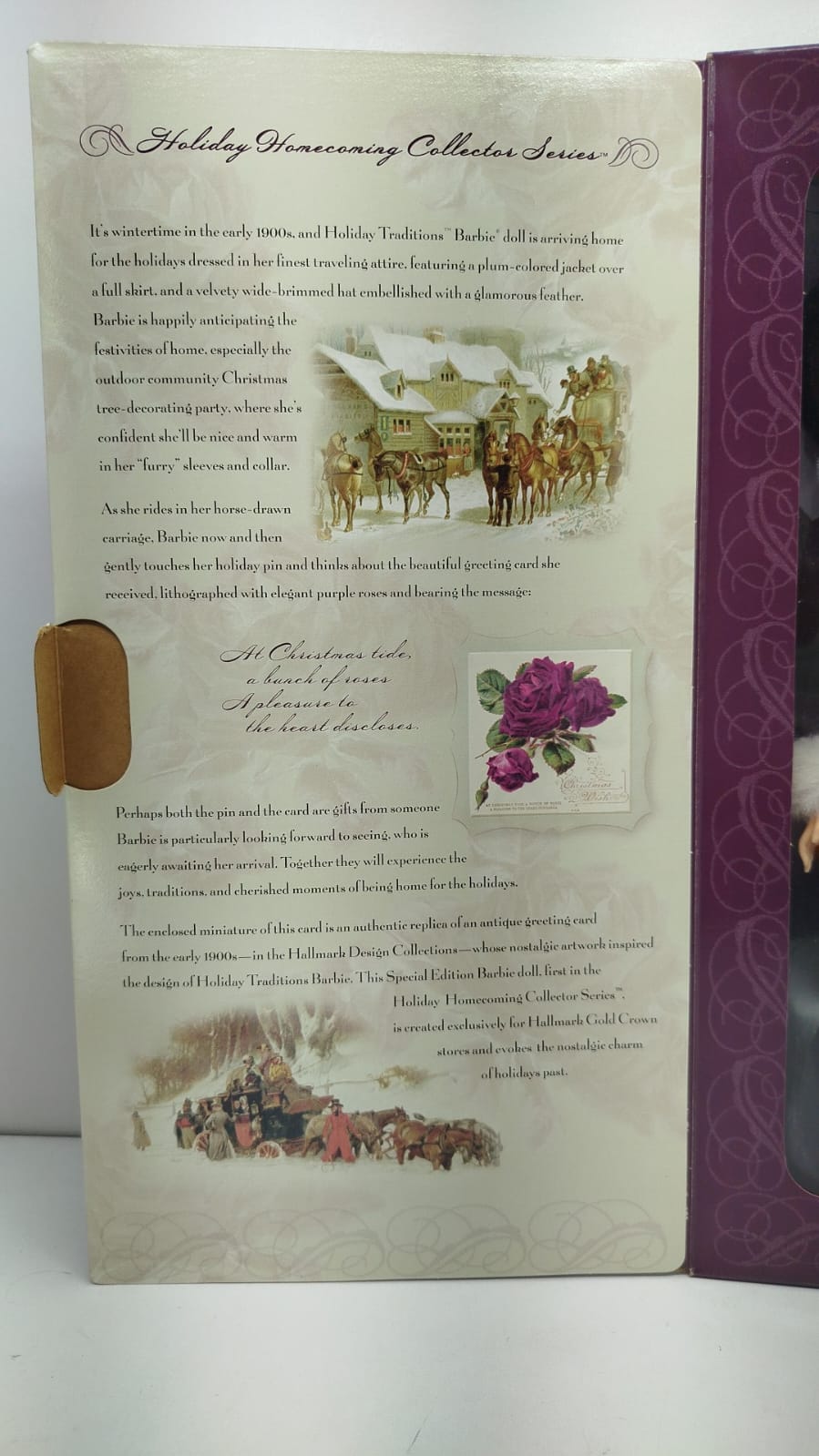 Barbies  -     Holiday Traditions Barbie - Edición Especial exclusiva para Hallmark