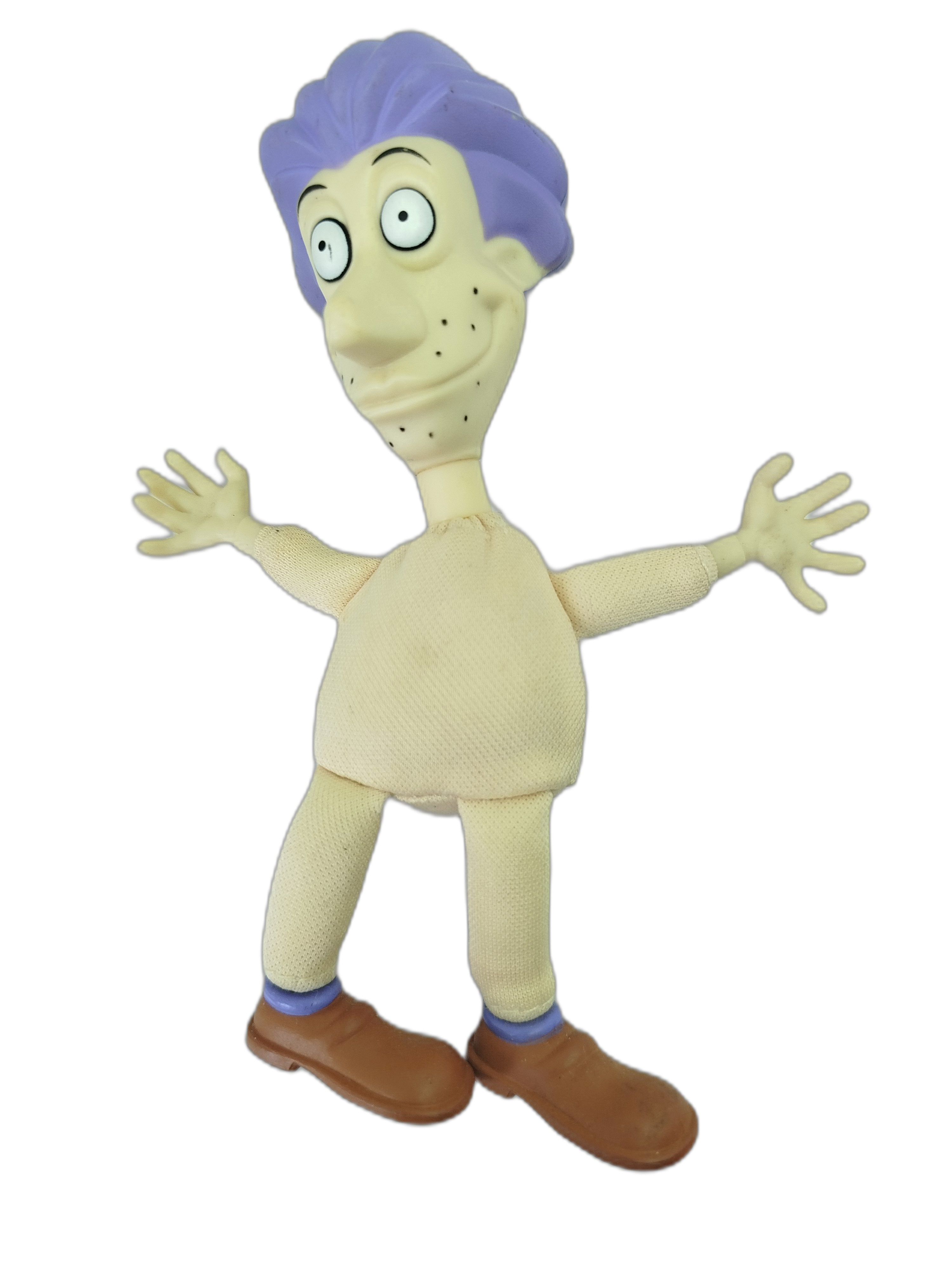 Rugrats - Stu Pickles (Hugo Pickles en la versión en español), el esposo de Didi y el papá de Tommy y Dil en Rugrats.