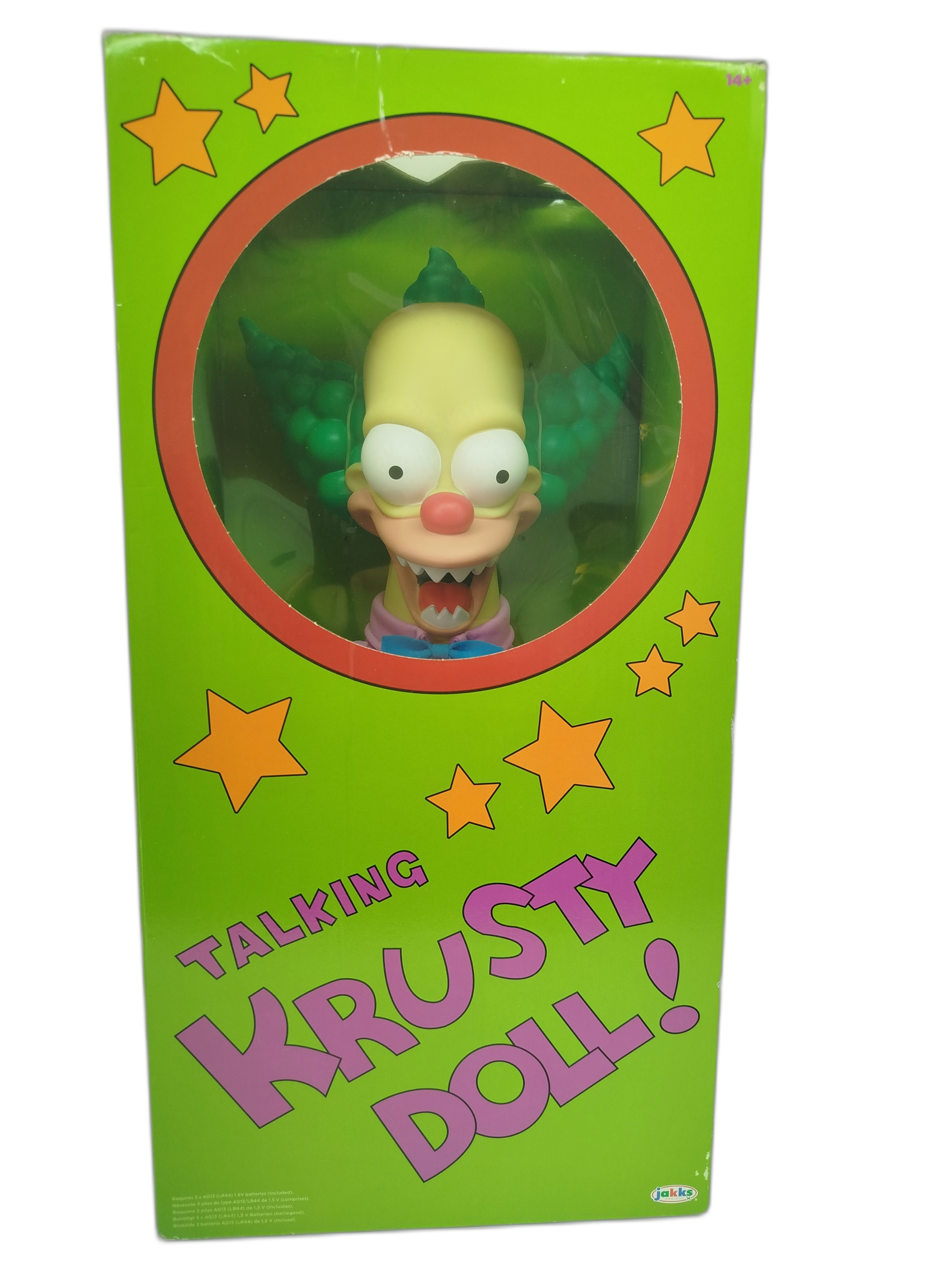 SIMPSONS - Talking Krusty Doll (el muñeco parlante de Krusty el Payaso) de Los Simpson