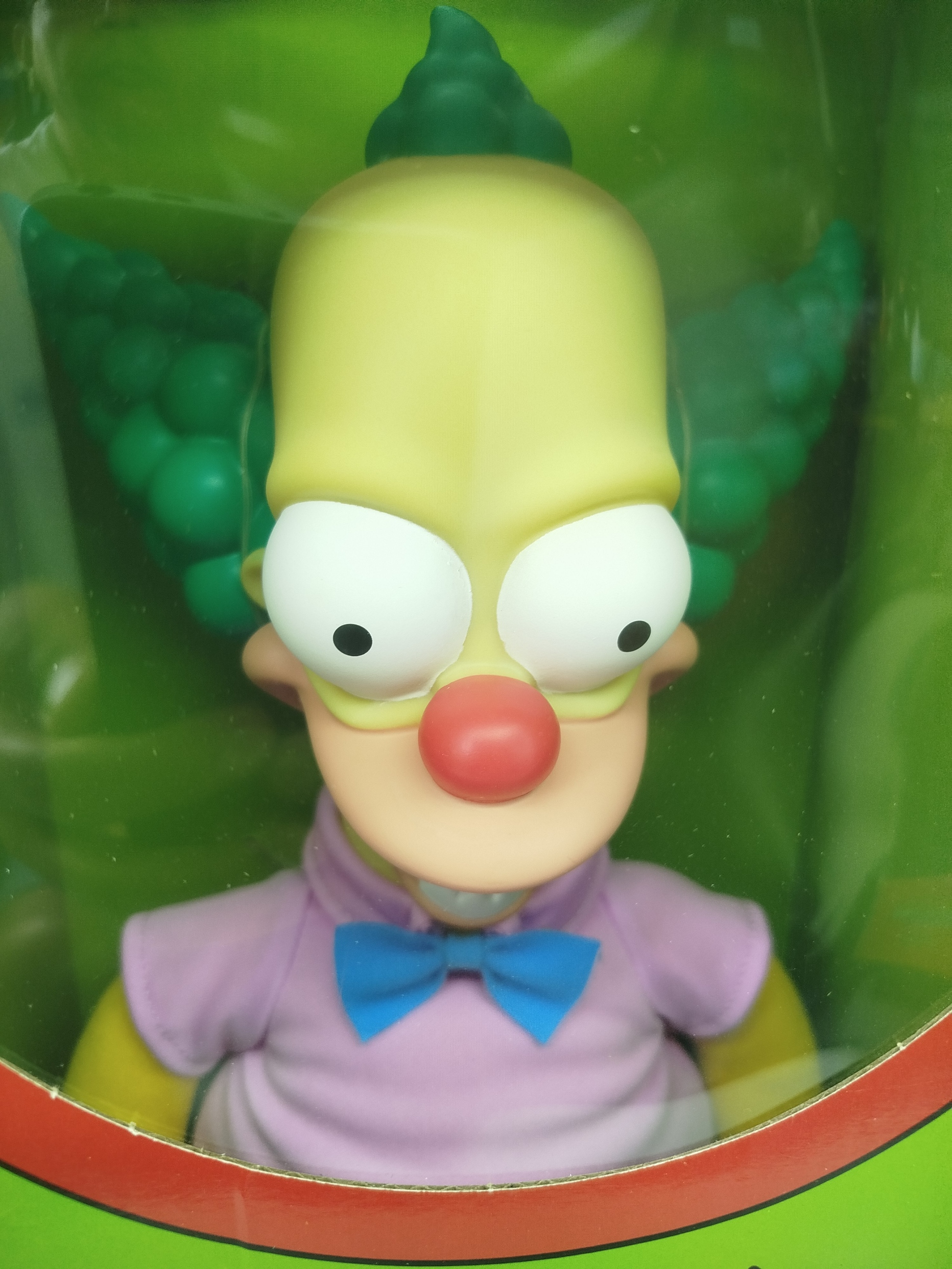 SIMPSONS - Talking Krusty Doll (el muñeco parlante de Krusty el Payaso) de Los Simpson