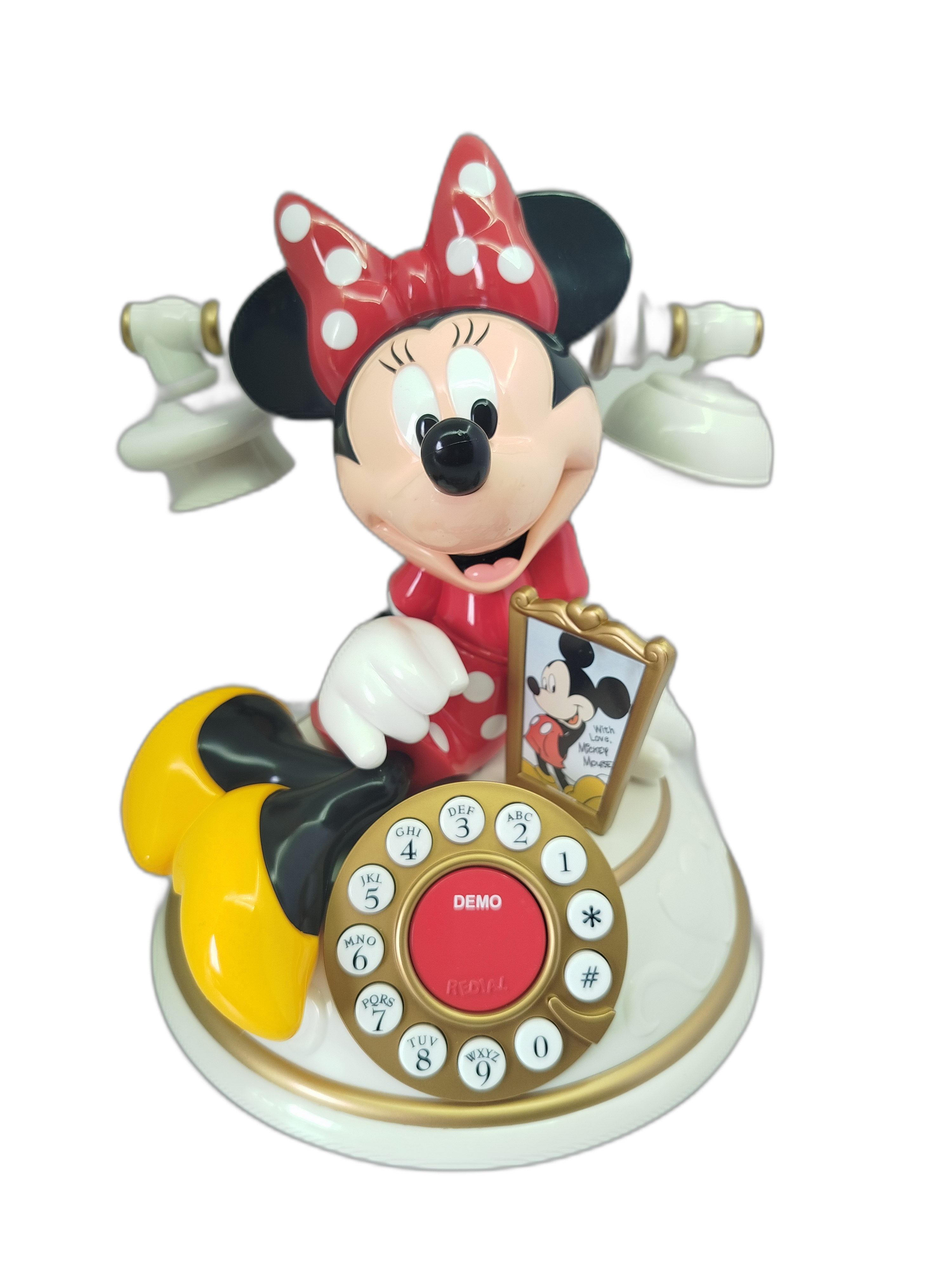  Teléfono Vintage de Escritorio de Minnie Mouse