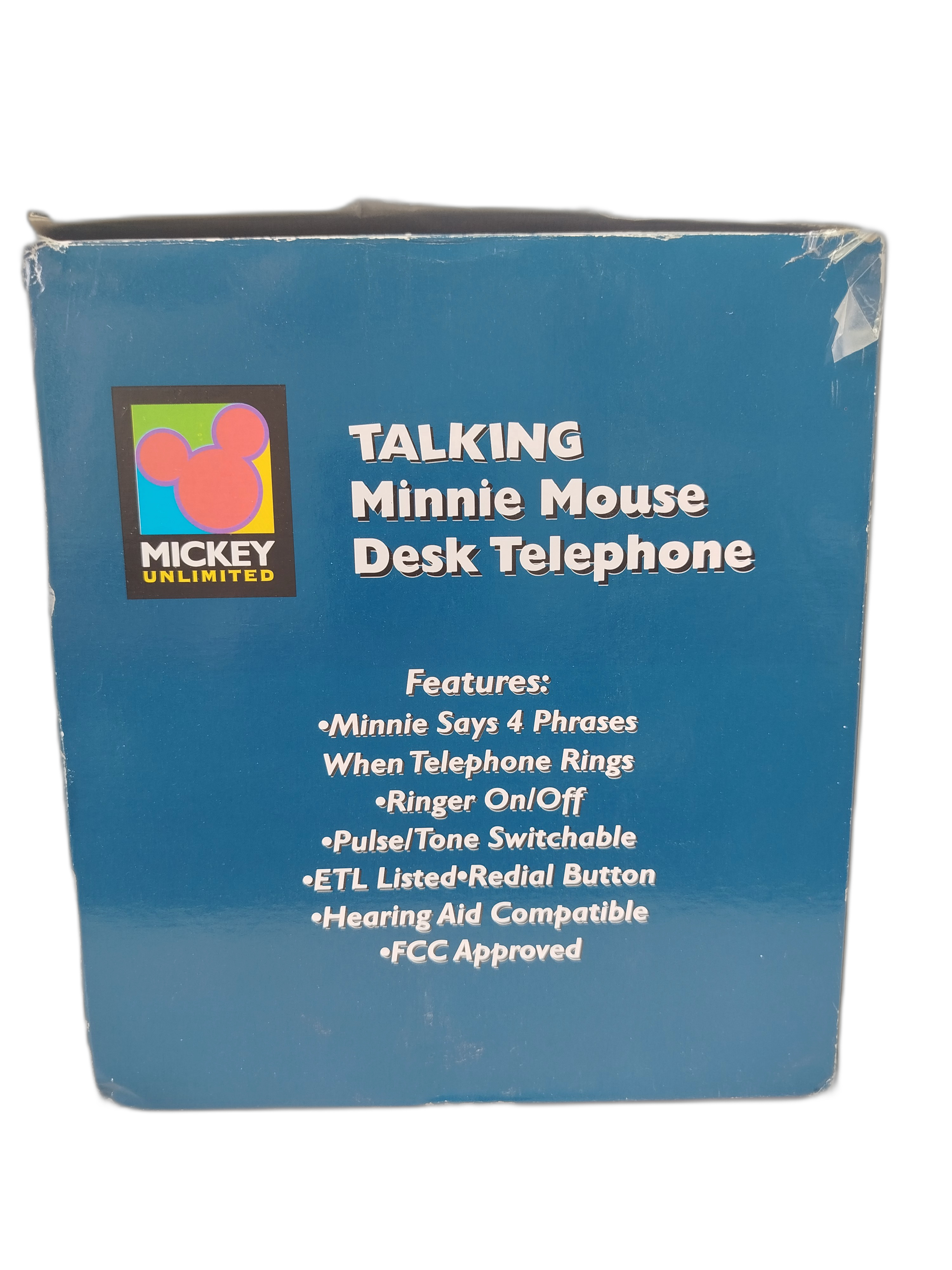  Teléfono Vintage de Escritorio de Minnie Mouse
