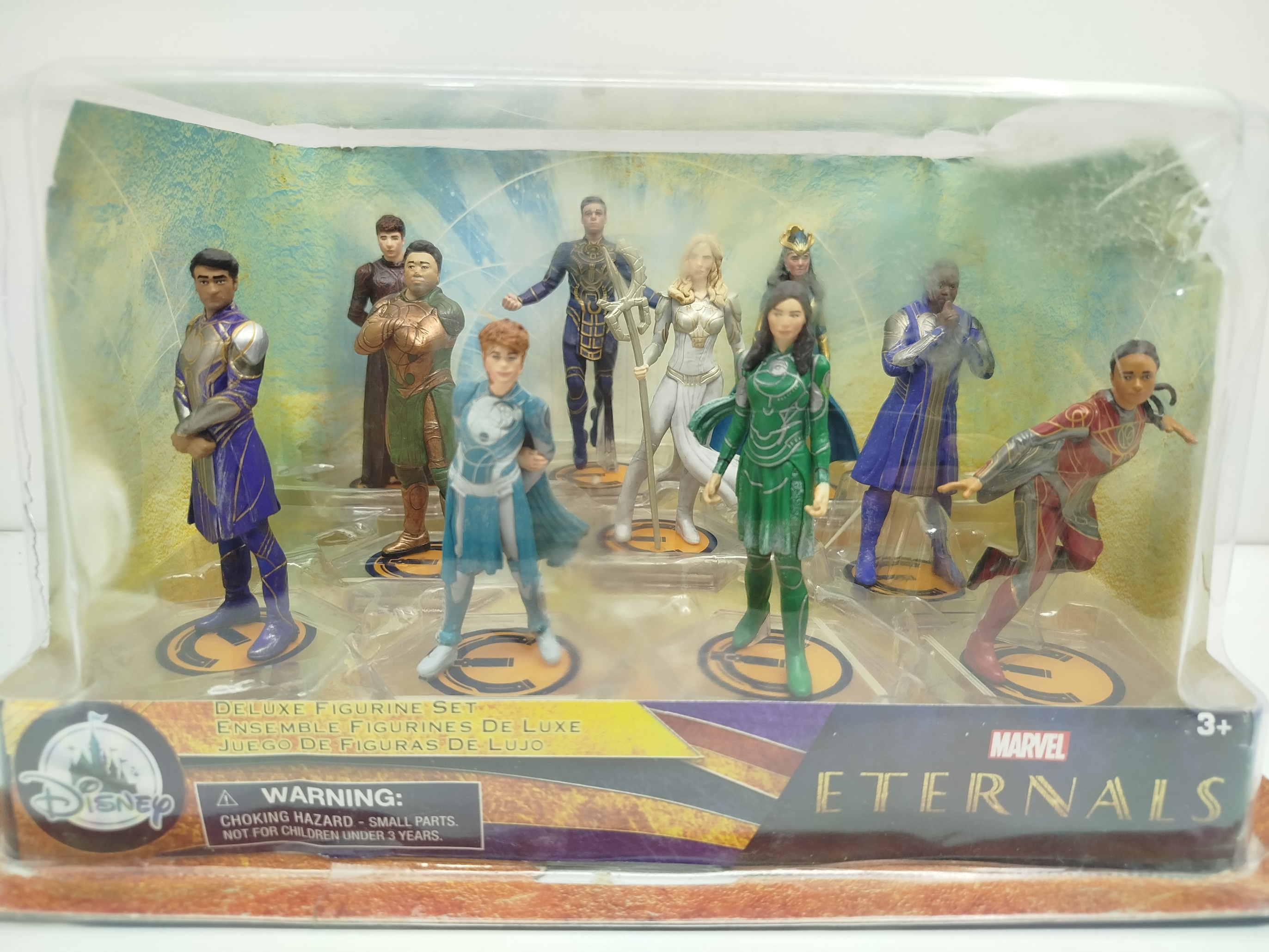  figuras de lujo (Deluxe Figurine Playset) oficial de la película Eternals de Marvel Studios