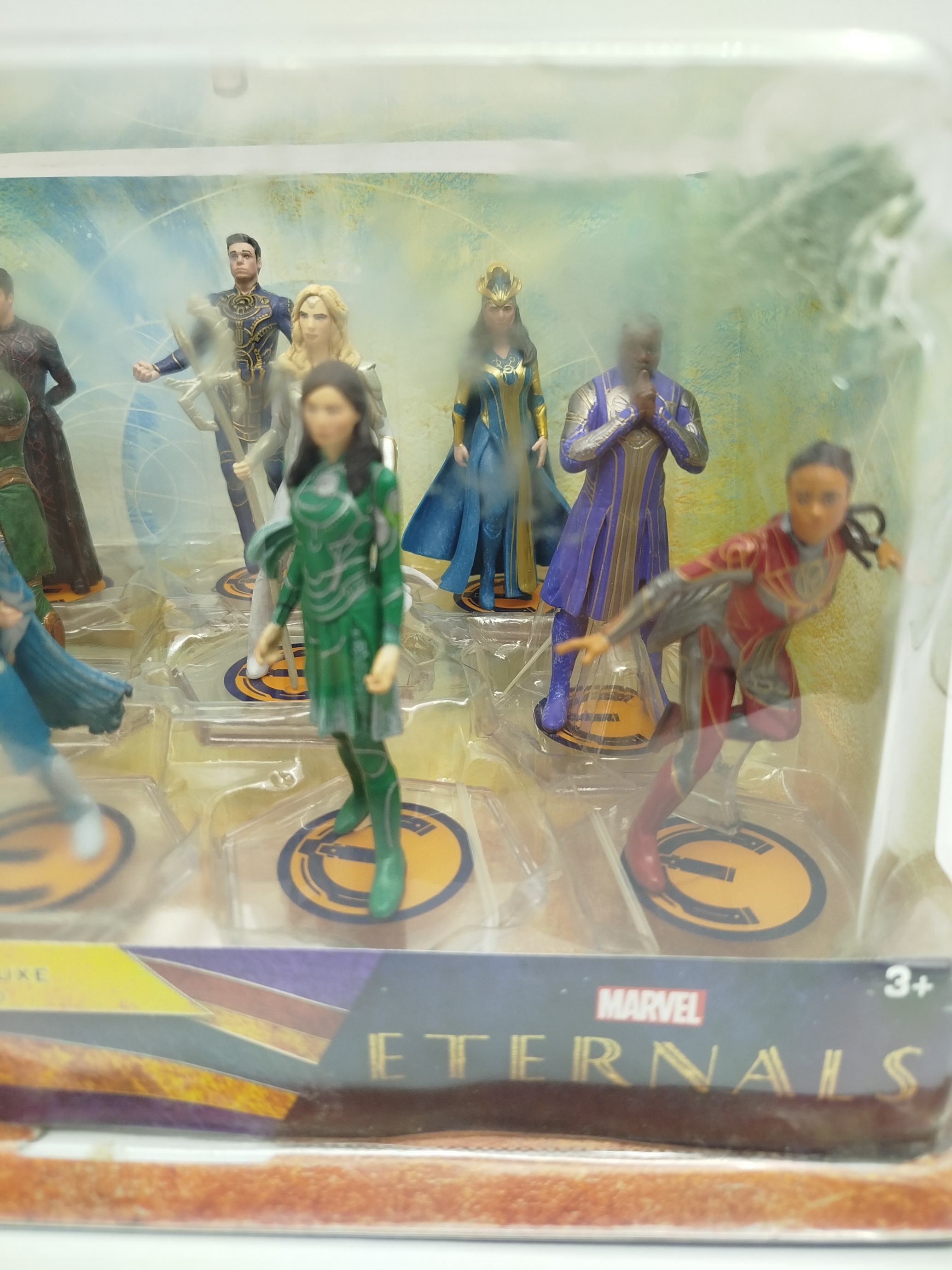  figuras de lujo (Deluxe Figurine Playset) oficial de la película Eternals de Marvel Studios