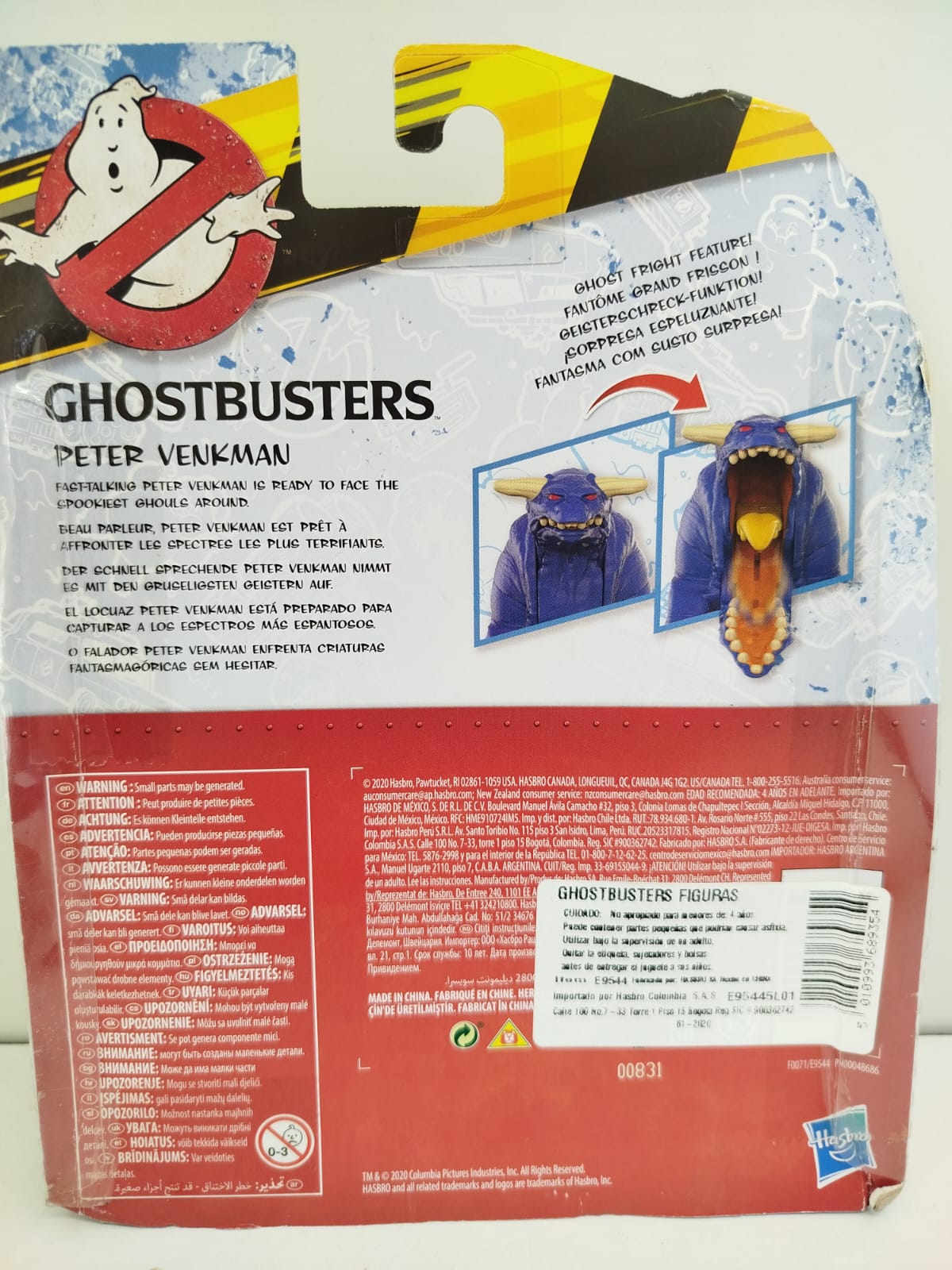 Los Cazafantasmas - Peter Venkman de la línea Ghostbusters Fright Features