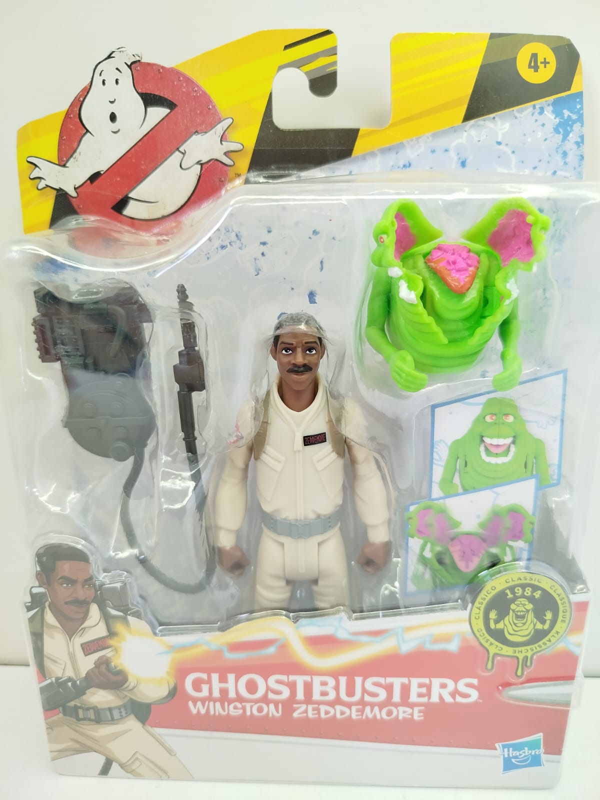 Los Cazafantasmas - Winston Zeddemore, completando otro miembro clave del equipo en la línea Ghostbusters Fright Features