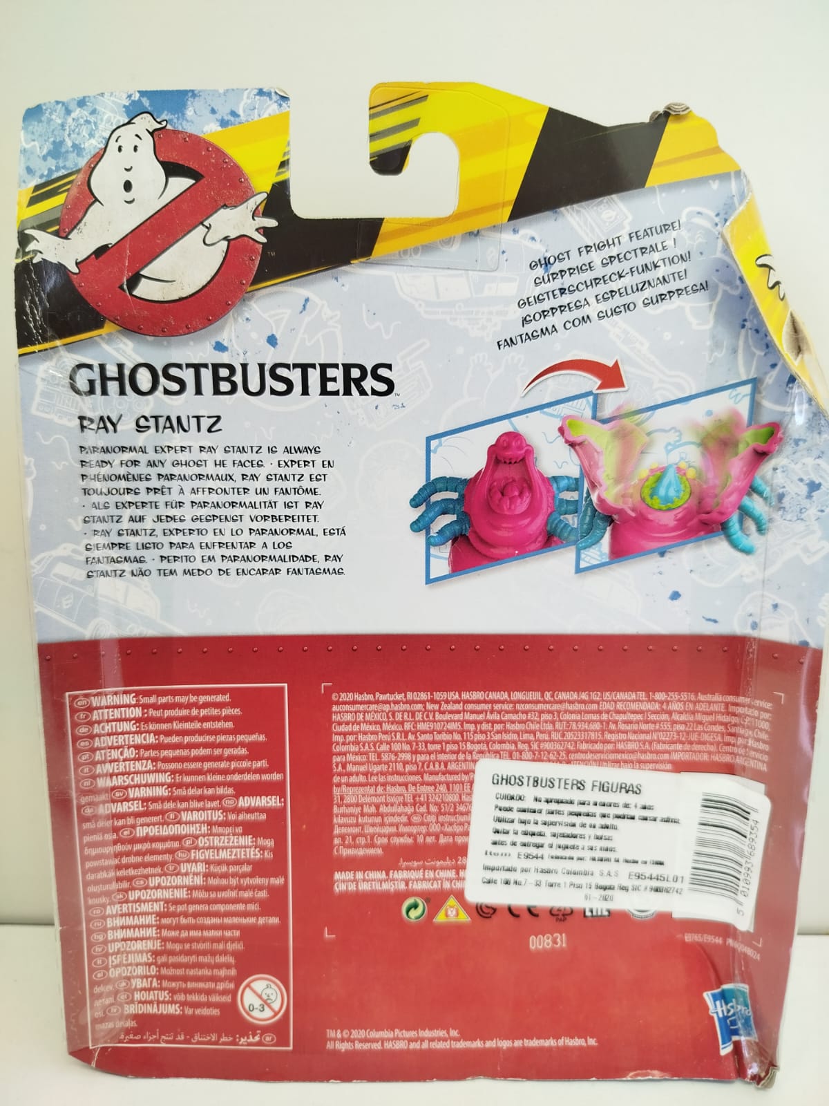 Los Cazafantasmas - Ray Stantz,  Cazafantasmas de la línea Ghostbusters Fright Features