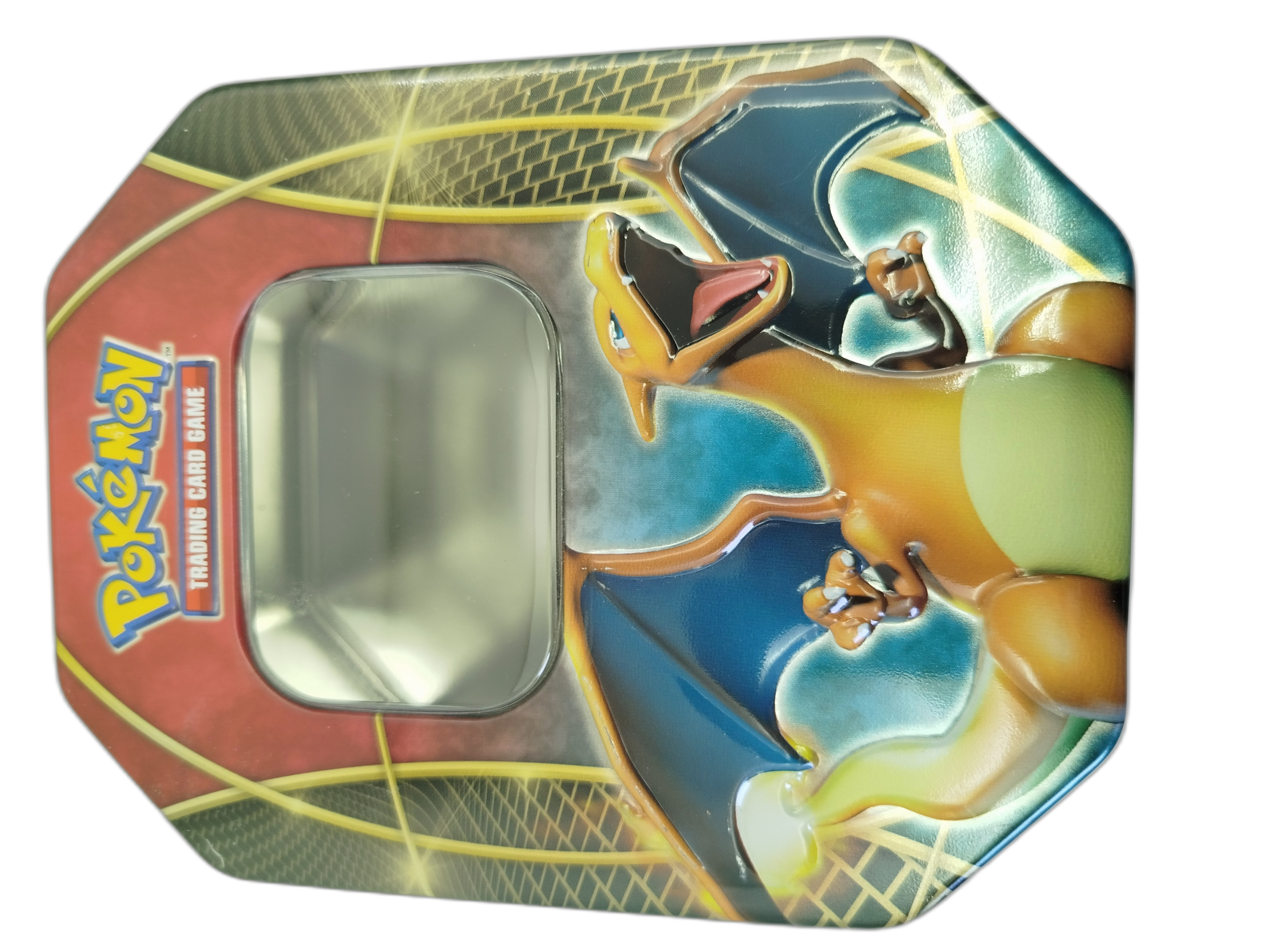  Pokemon - Lata metálica de   Charizard EX Power Tin (también conocida como parte del set EX Power Trio Tins)