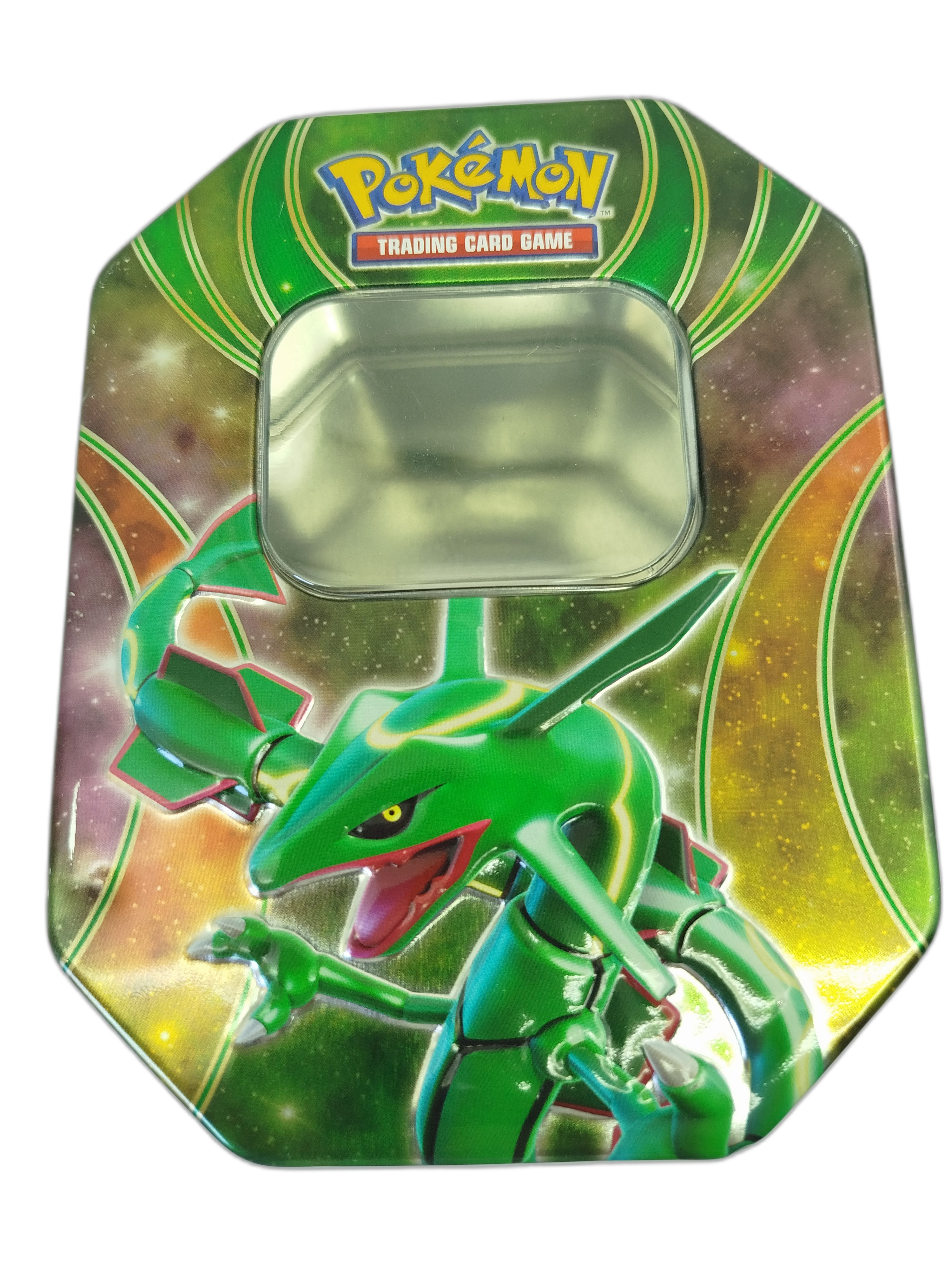  Pokemon - Lata metálica de  Rayquaza EX Power Beyond Tin