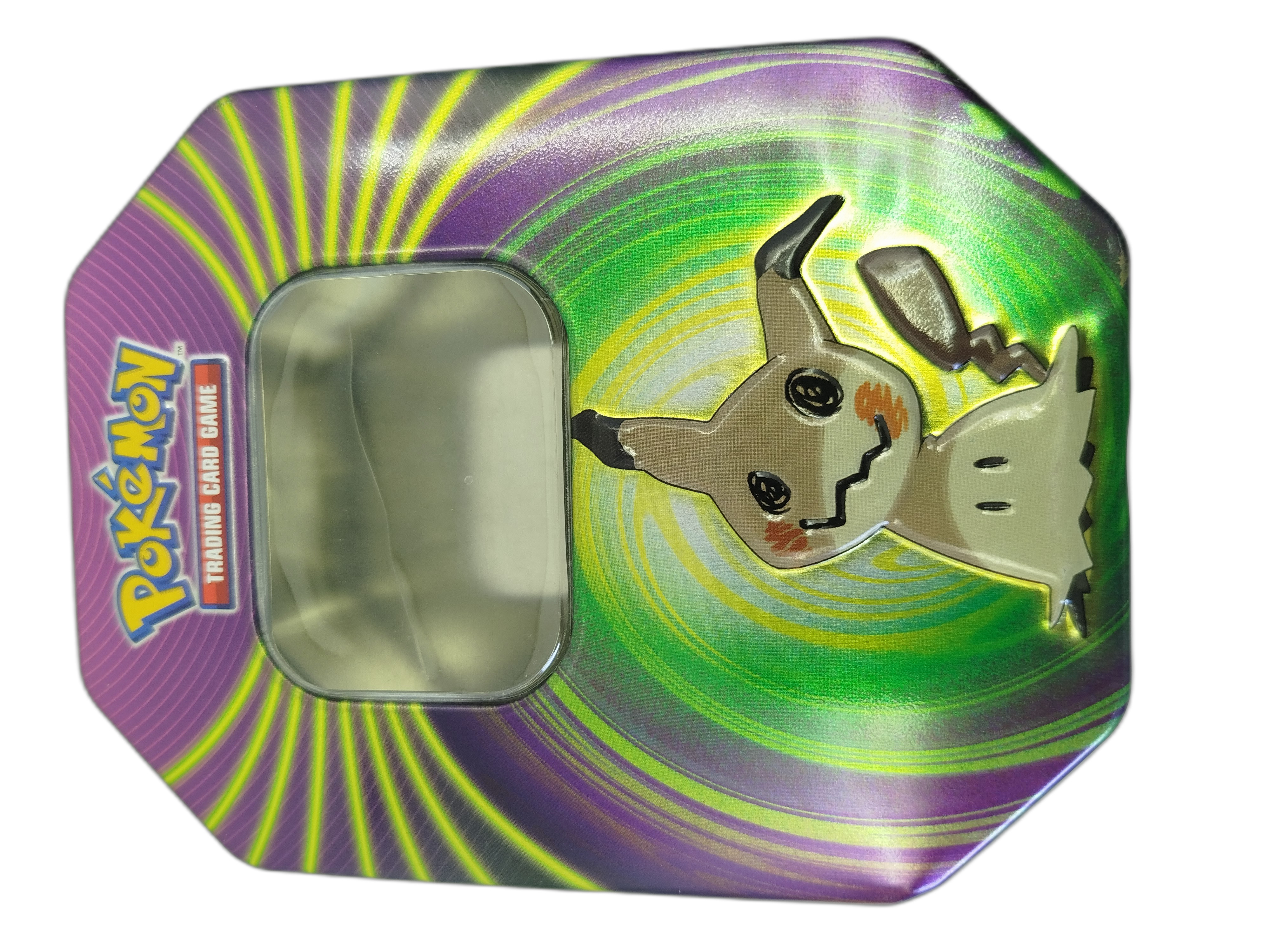  Pokemon - Lata metálica de  Mighty Mysterious Mimikyu Tin