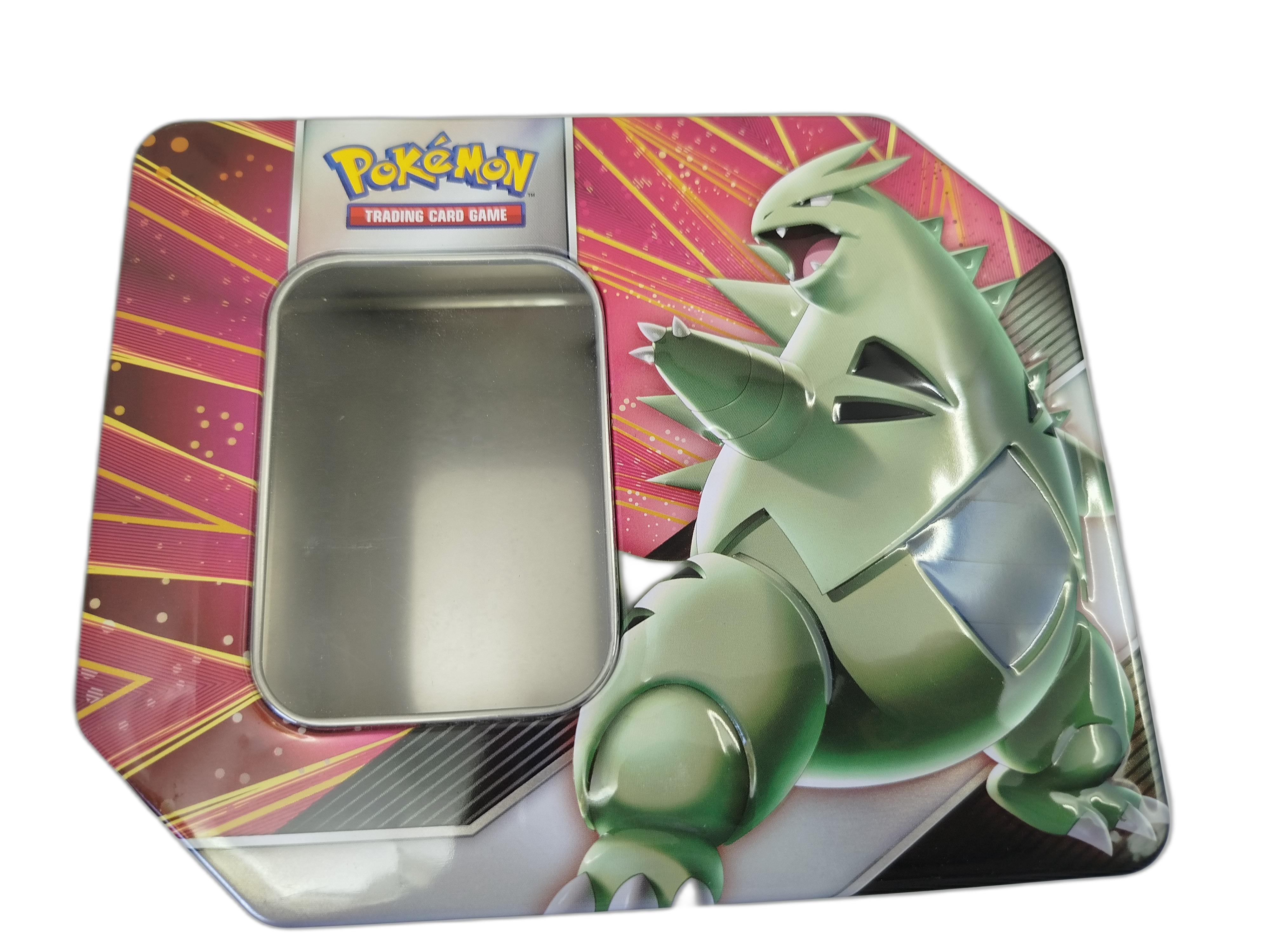  Pokemon - Lata metálica de  V Strikers Tin de Tyranitar V