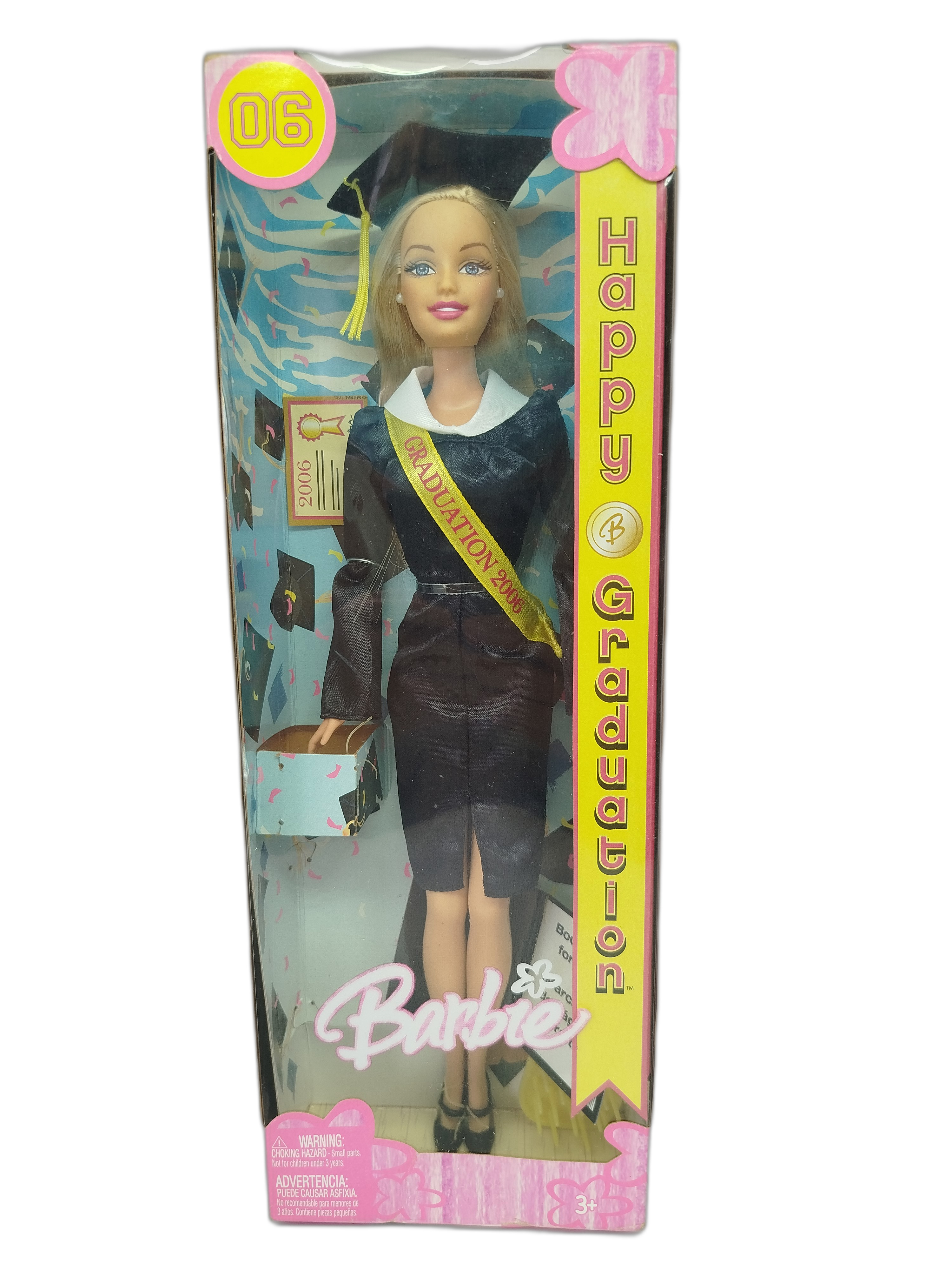 Barbie -  Happy Graduation Barbie lanzada oficialmente para la clase de 2006.
