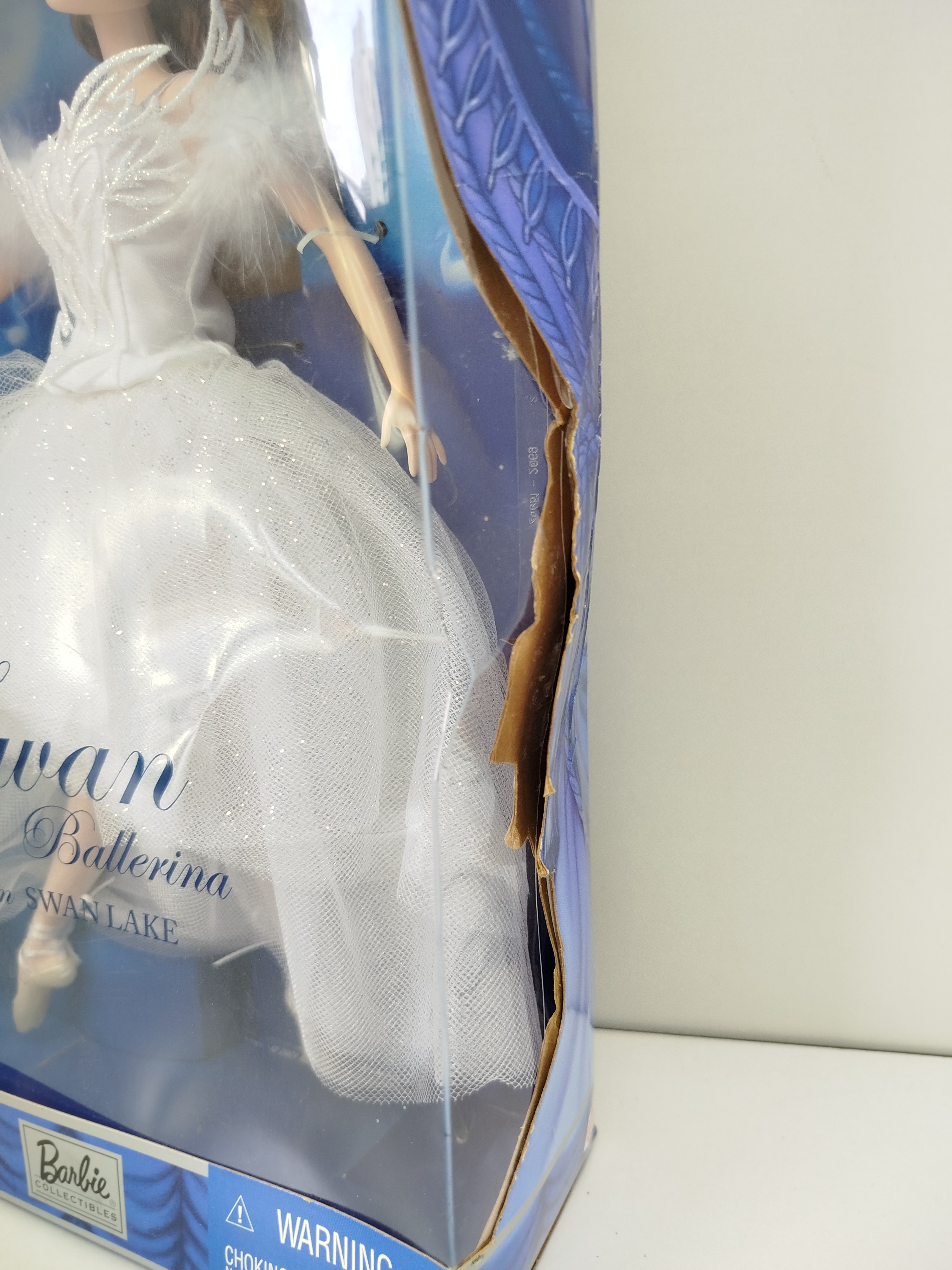 Barbie -  Swan Ballerina from Swan Lake Barbie, lanzada en el año 2001 como parte de la línea Classic Ballet Series (Collector Edition).