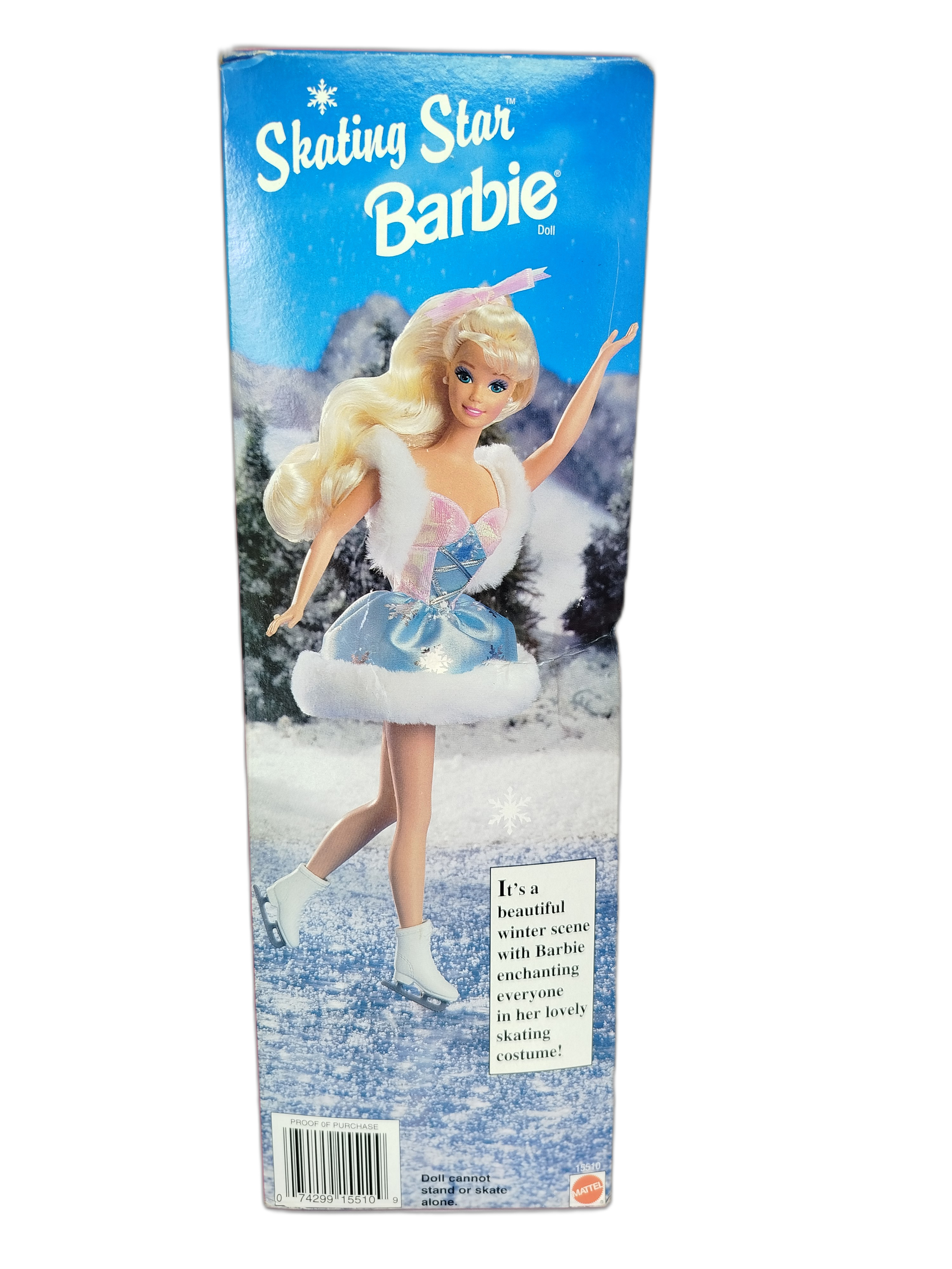 Barbie -Skating Star Barbie (Wal-Mart Special Edition), lanzada oficialmente al mercado en el año 1995.
