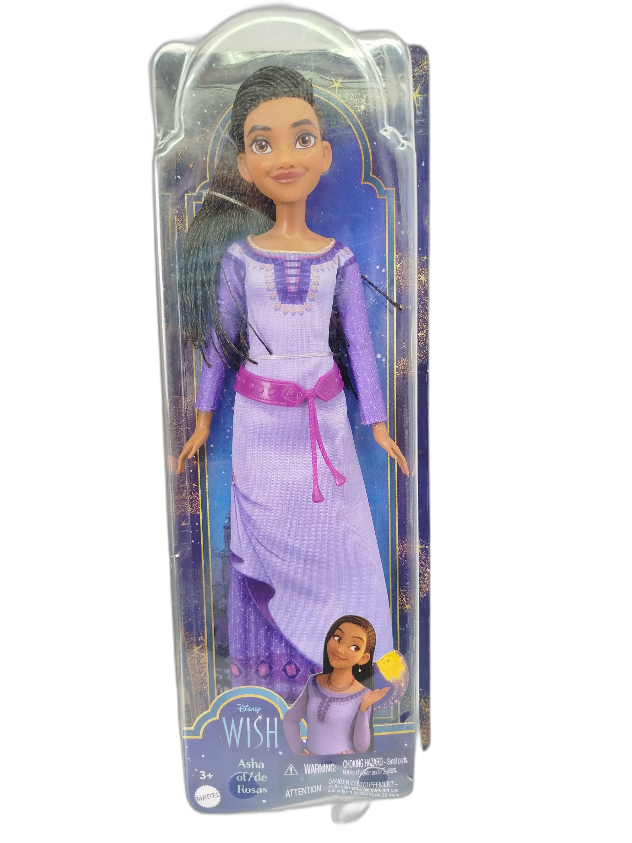  Disney Wish Asha of Rosas Core Fashion Doll, lanzada originalmente junto al estreno de la película animada Wish