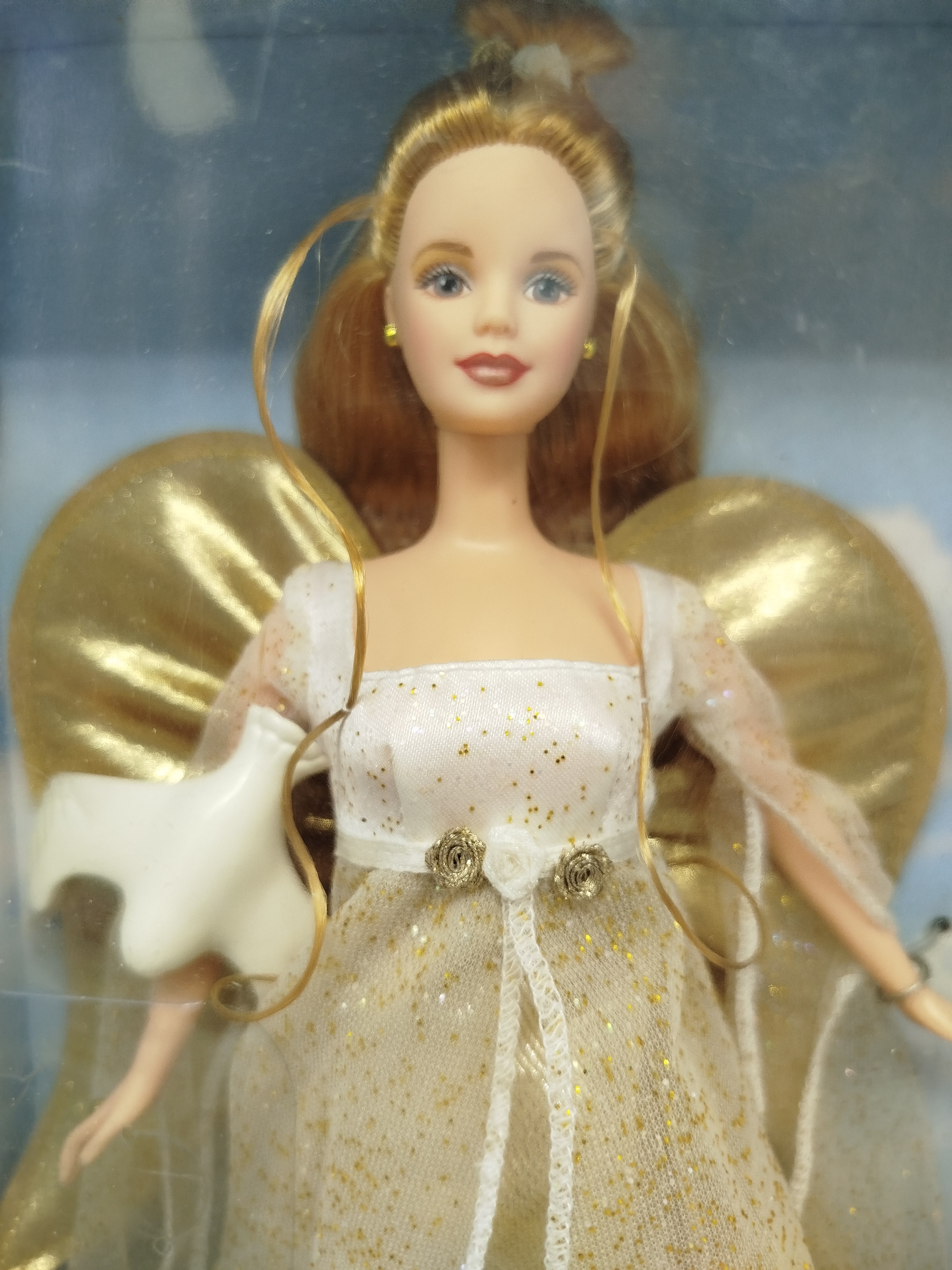 Barbie -   Angelic Inspirations Barbie, una edición especial con temática de ángel lanzada por Mattel en el año 1999