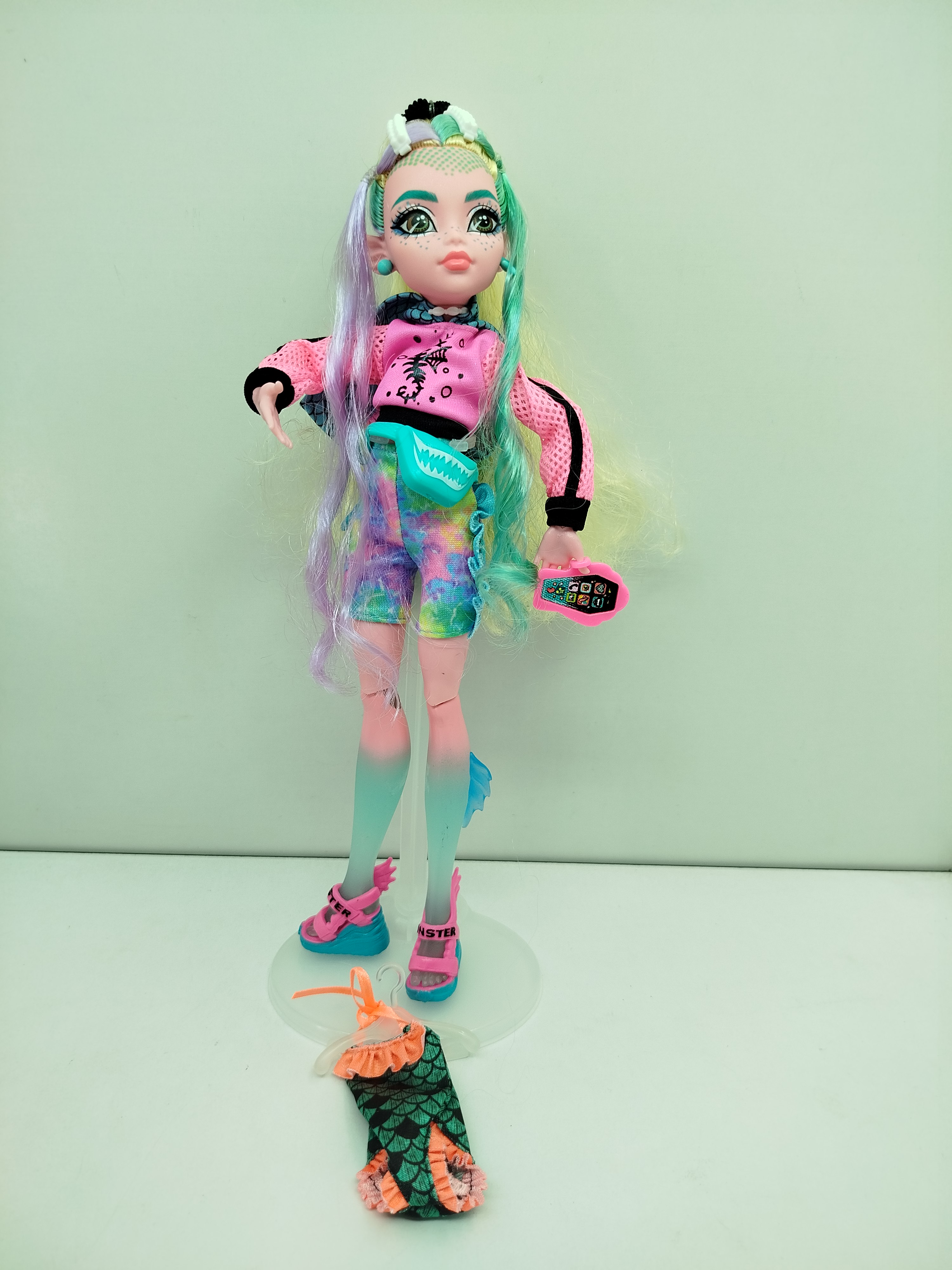 Lagoona Blue (Generación 3 / G3) de Monster High, en su versión clásica o de firma de Mattel.