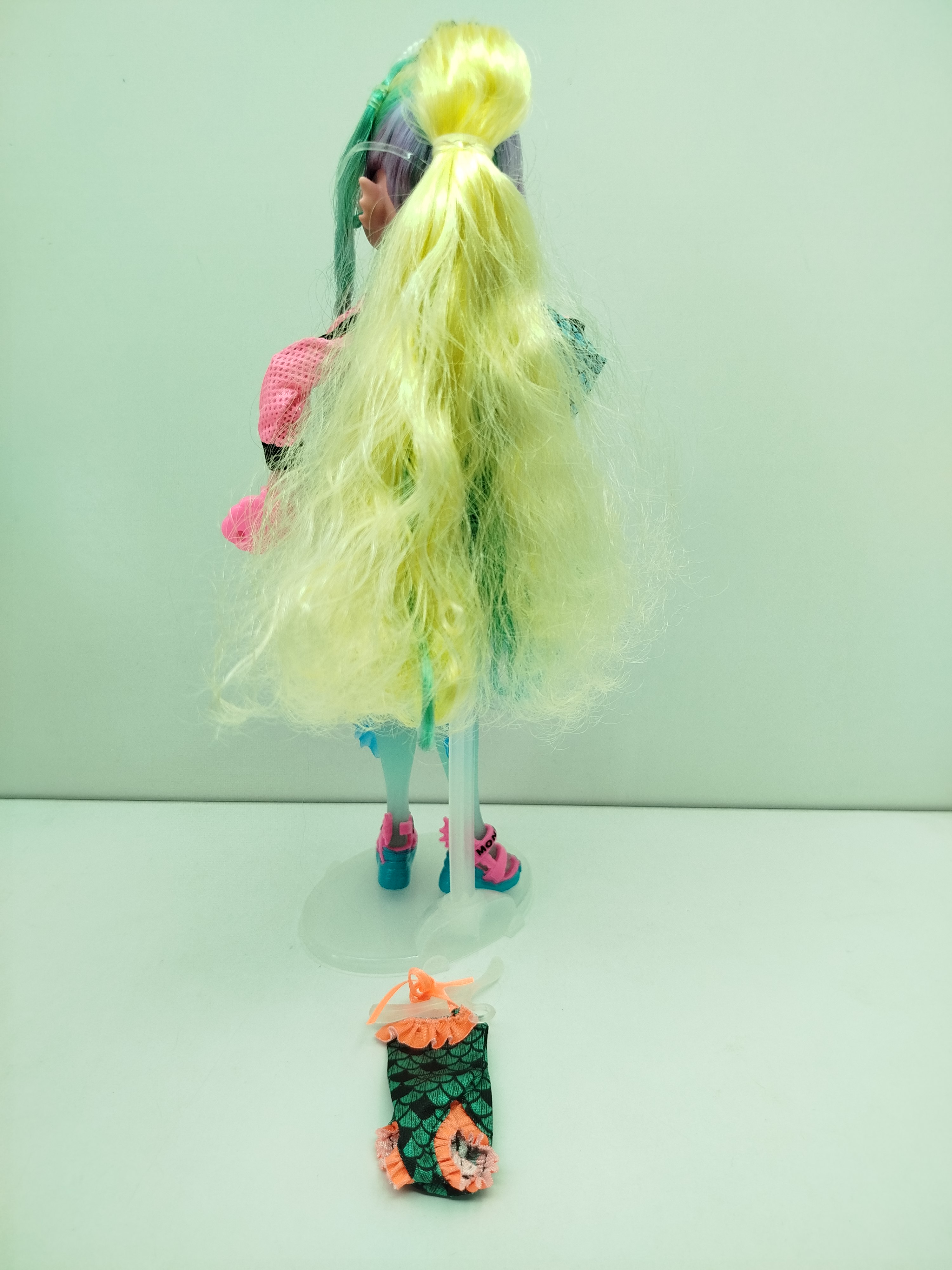 Lagoona Blue (Generación 3 / G3) de Monster High, en su versión clásica o de firma de Mattel.