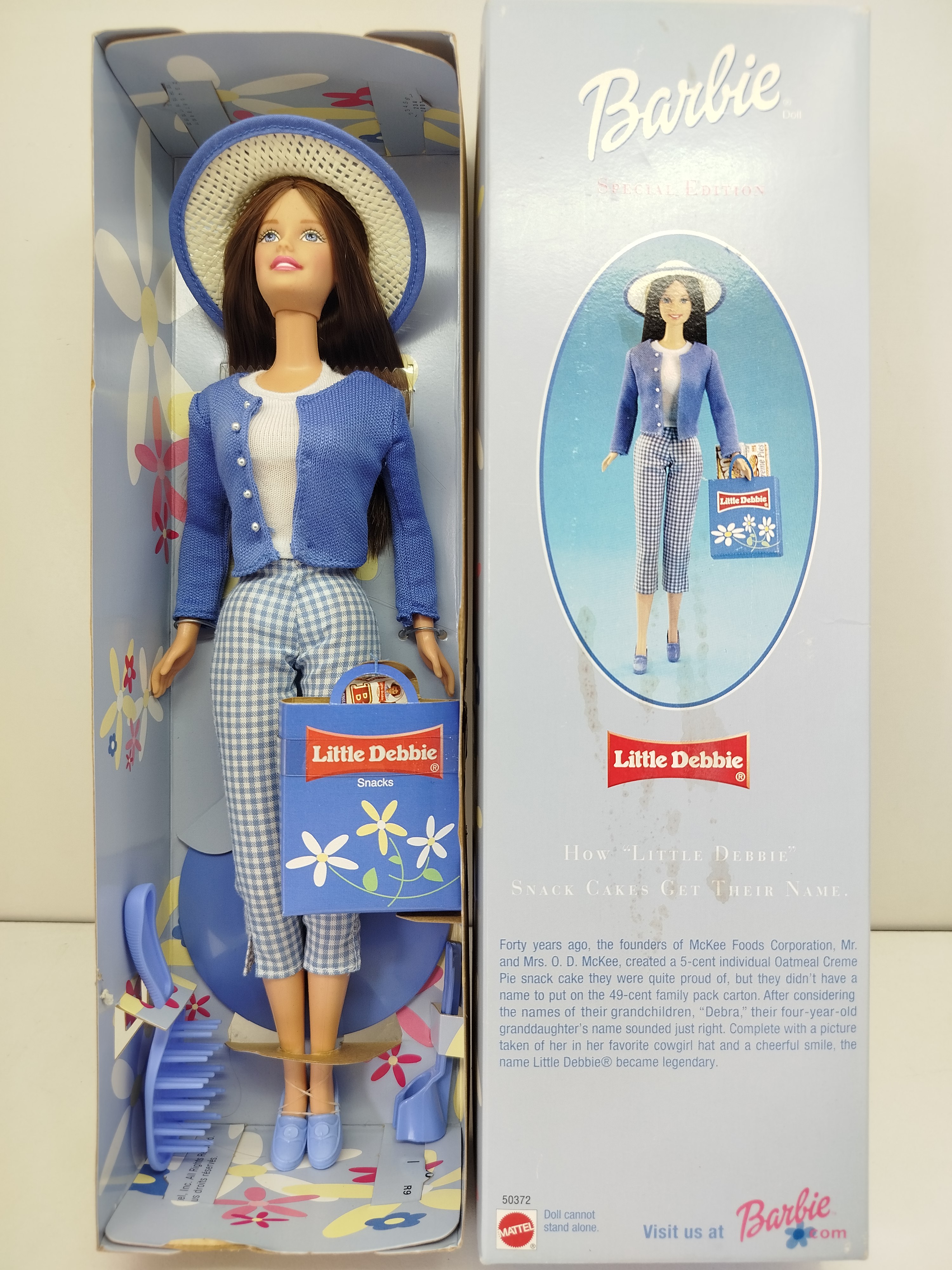  Little Debbie Snacks Barbie (Edición Especial) de Mattel, lanzada originalmente en el año 2001 