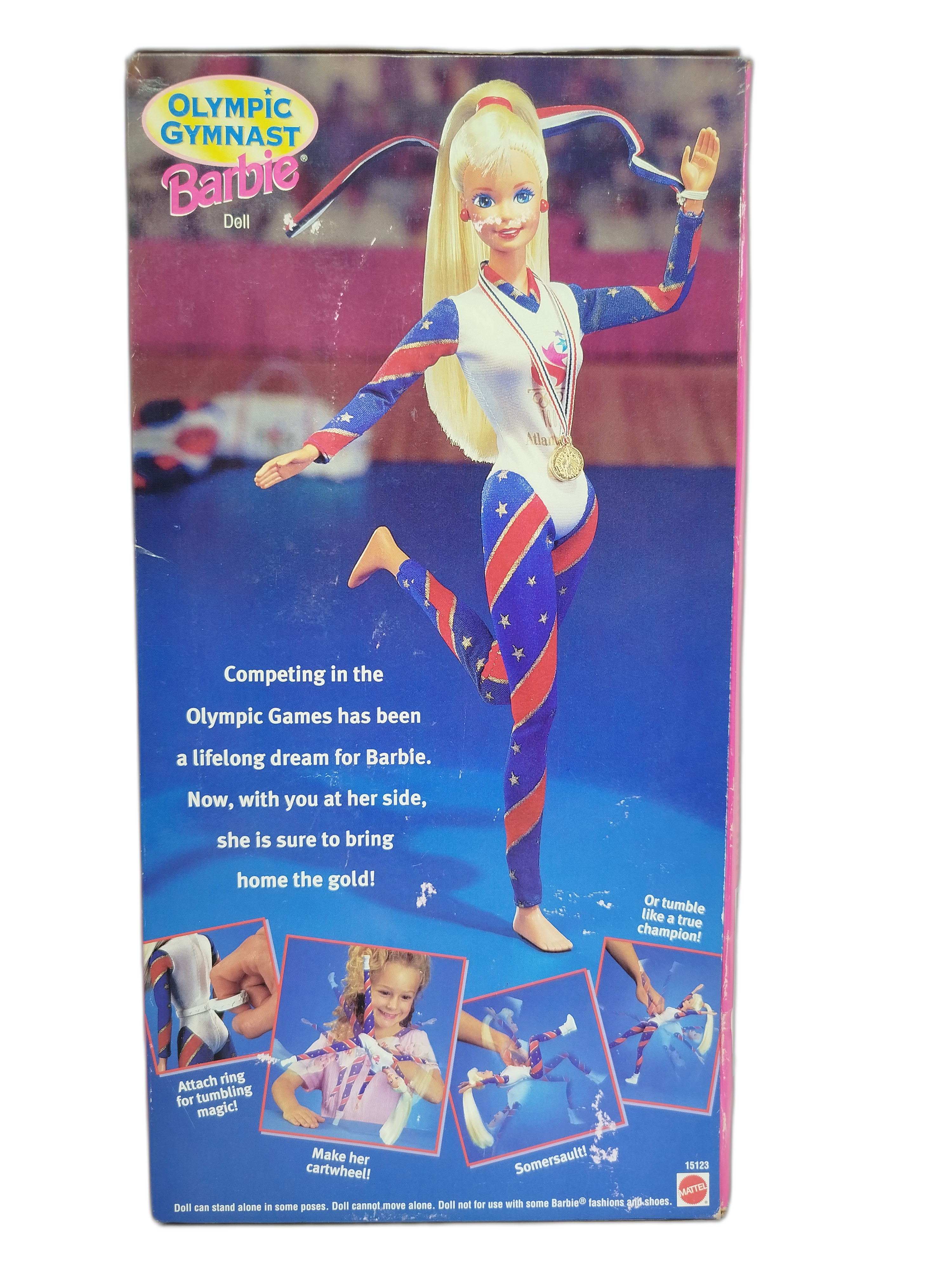 Olympic Gymnast Barbie (Barbie Gimnasta Olímpica) de Mattel