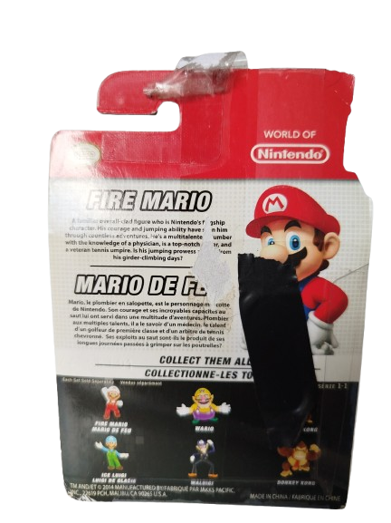 FIGURA NINTENDO MARIO GORRA BLANCA