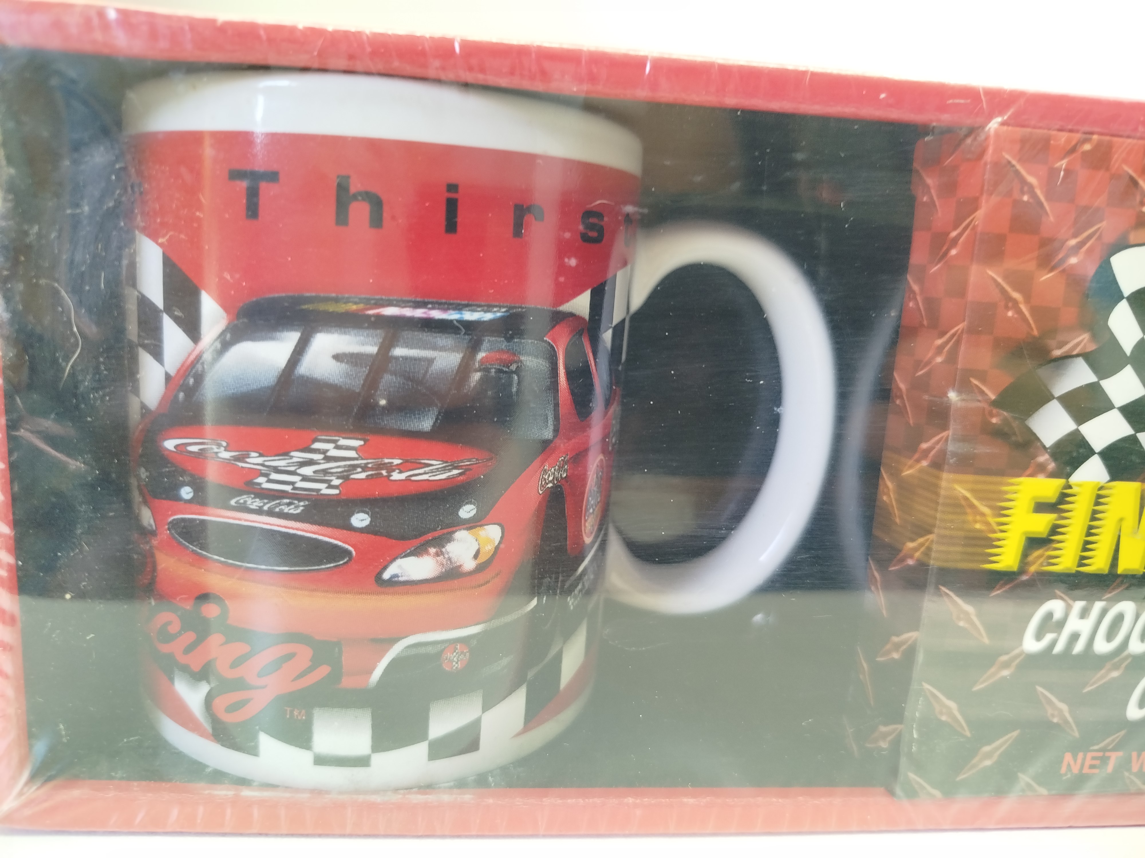 2004 Coke Official NASCAR  - 2 Mugs en su empaque original - Sin destapar