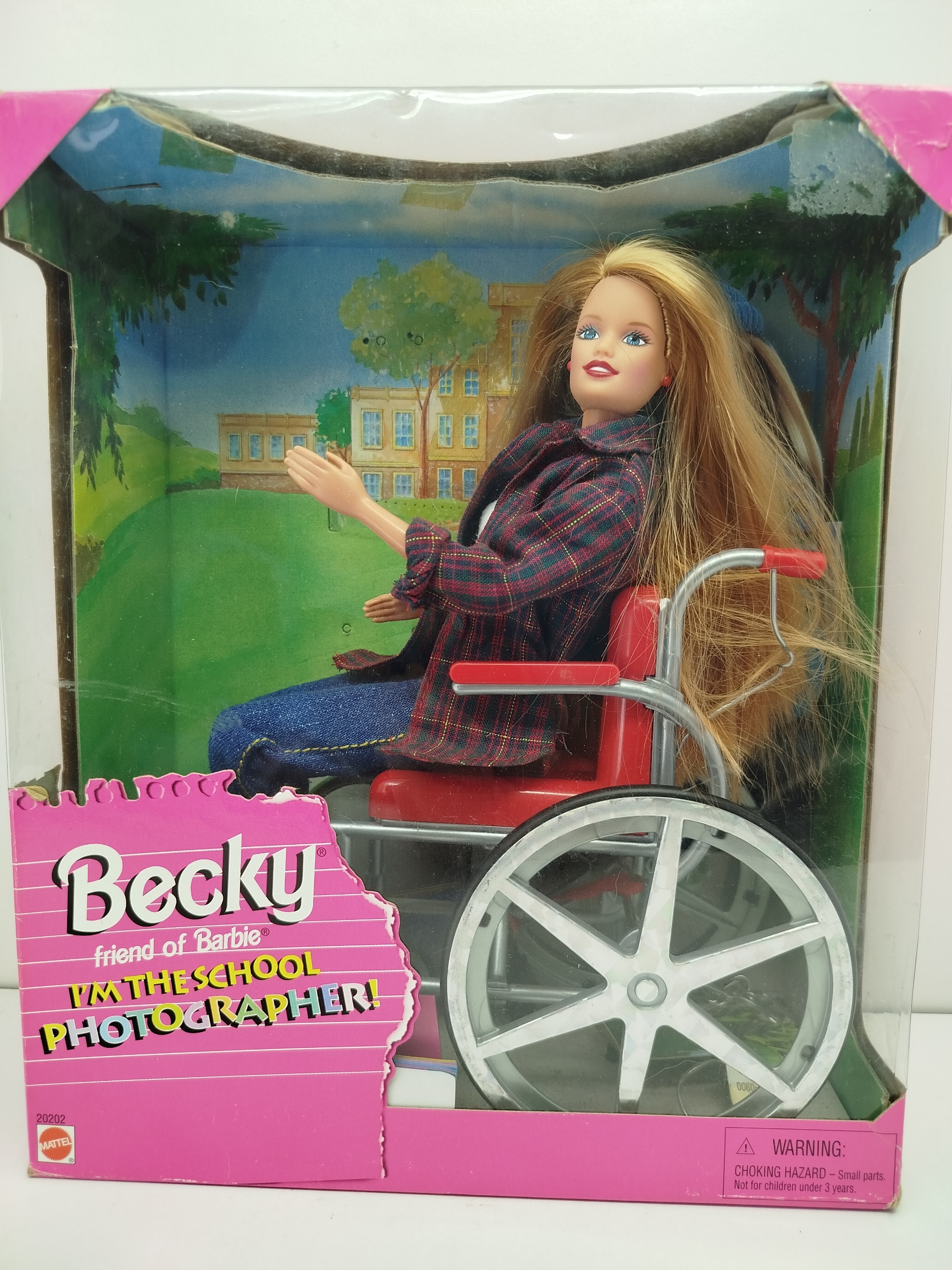Becky "I'm the School Photographer!" (Edición Especial de Mattel de 1998, modelo 20202)