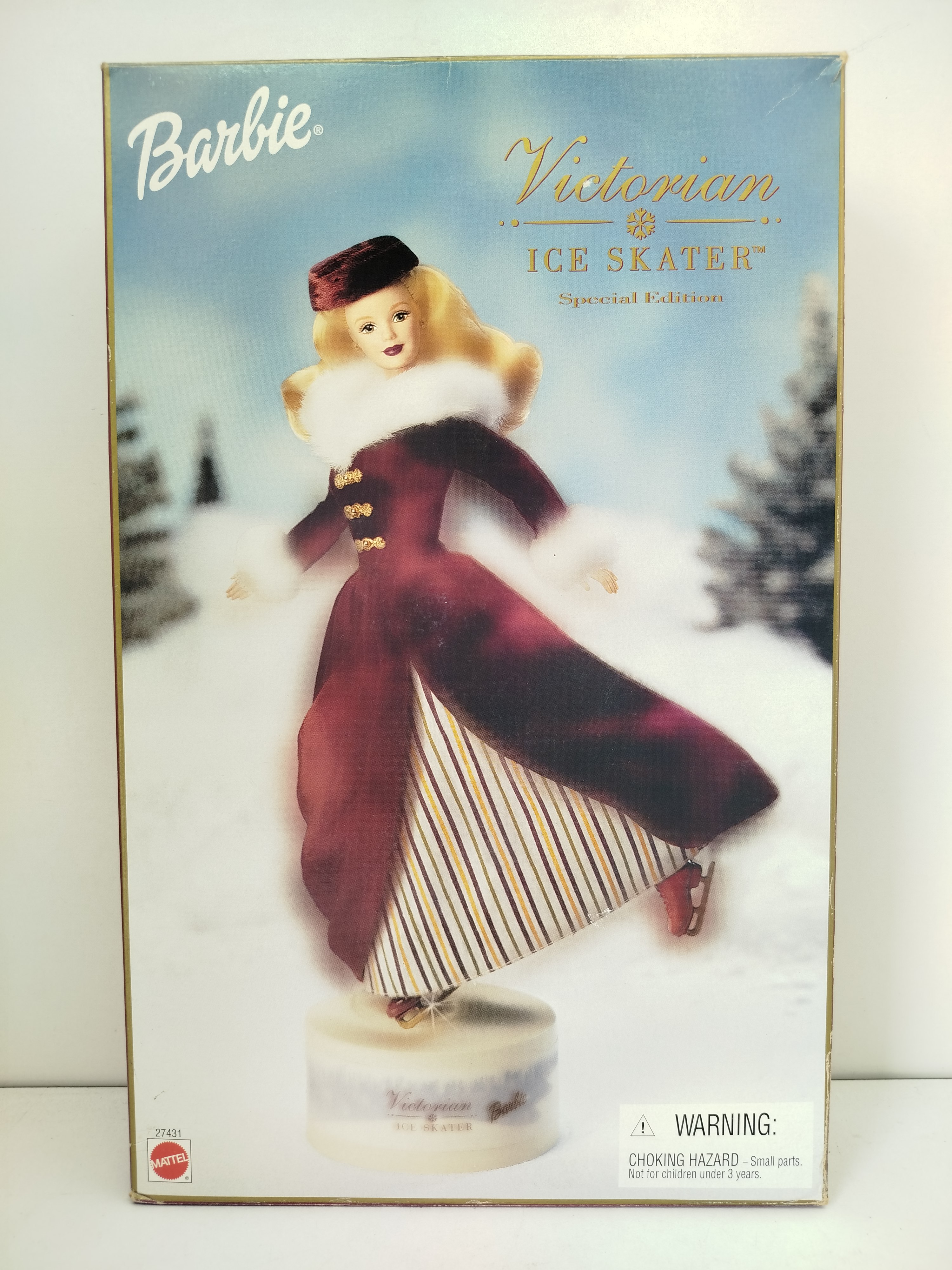  Barbie Victorian Ice Skater (Edición Especial del año 2000) de Mattel.