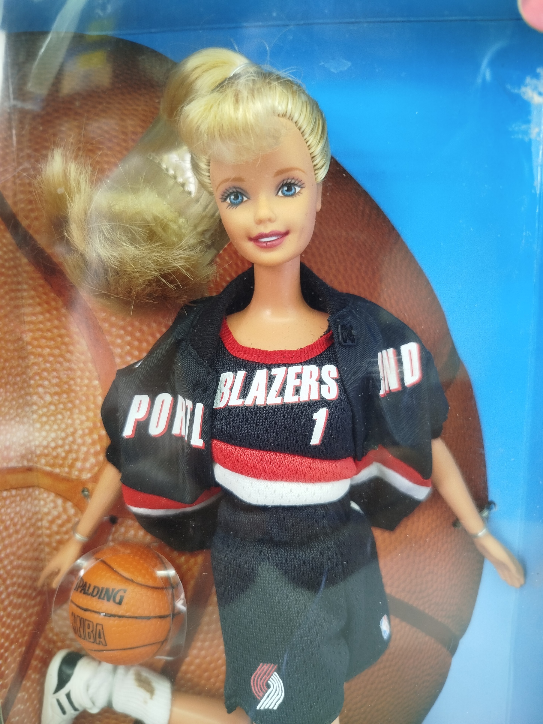  Portland Blazers NBA Barbie (Edición Especial de 1998) de Mattel.