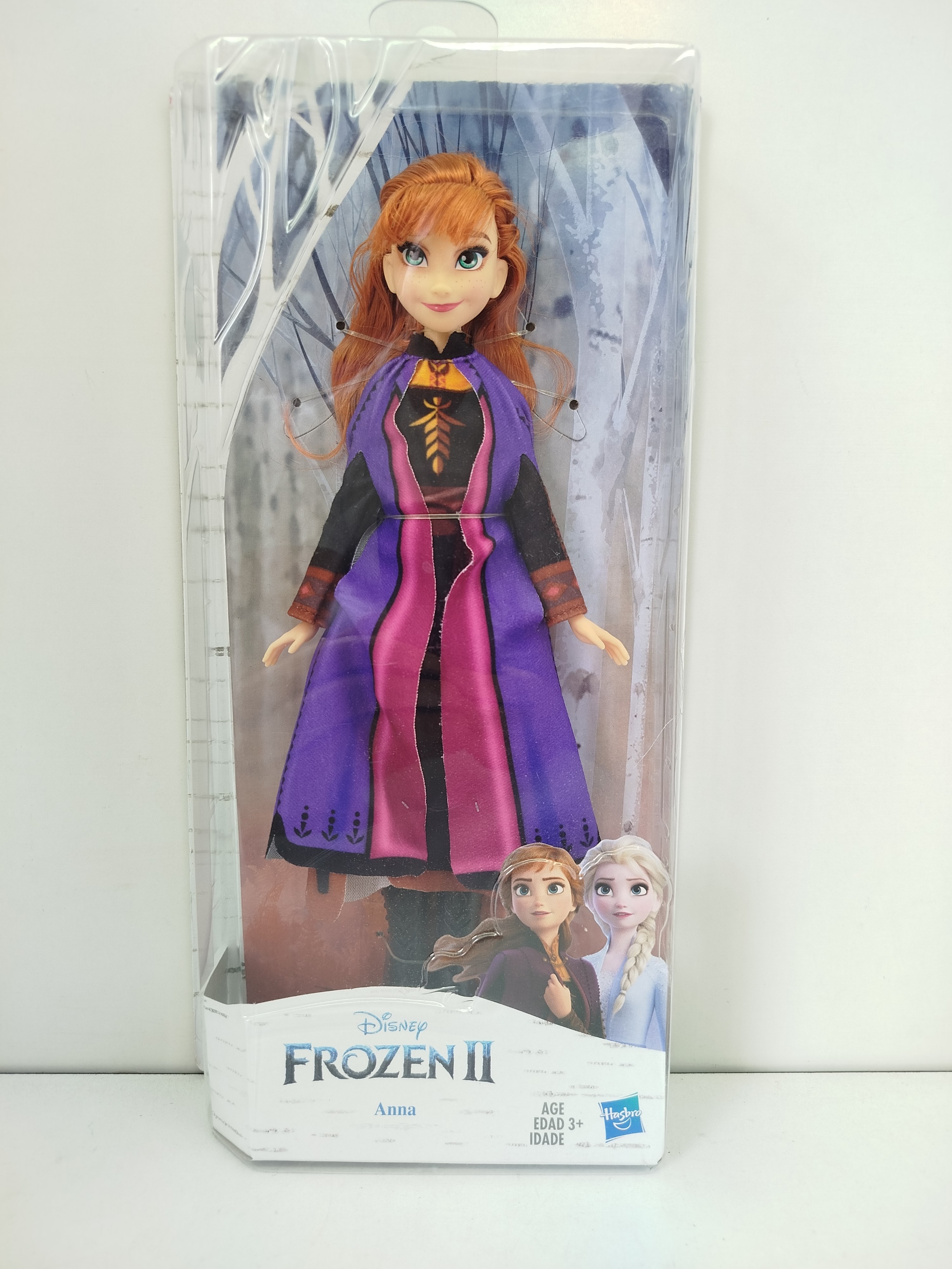 Disney Frozen 2 - Shimmer Anna (Edición Clásica de Viaje) fabricada por la marca Hasbro