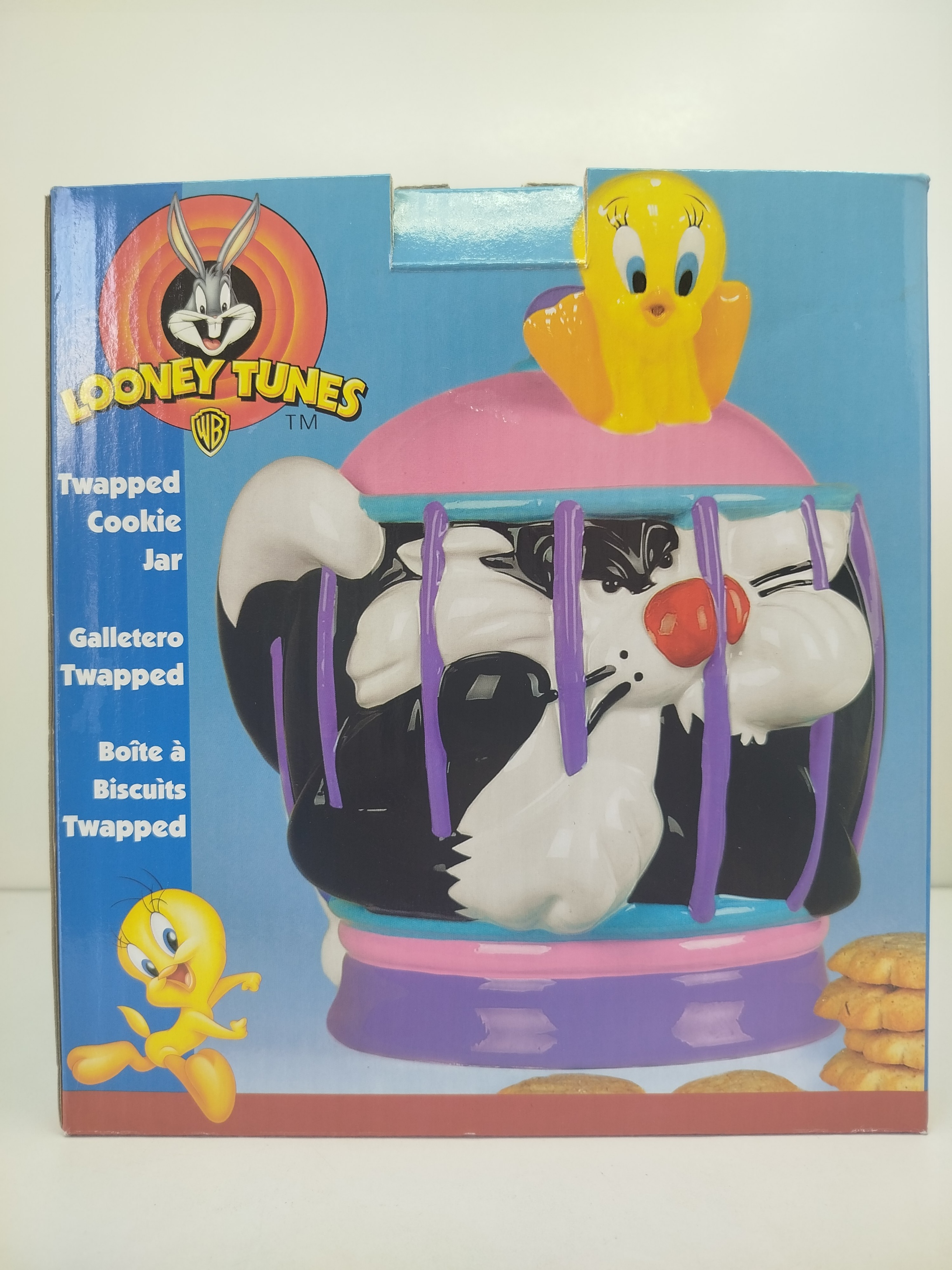 GALLETERO   "Twapped" (Silvestre y Piolín) de Looney Tunes fabricado por Warner Bros.