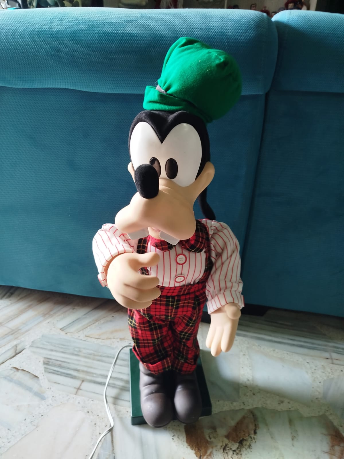 Goofy mecatronico, solo movimiento (Ver Video)