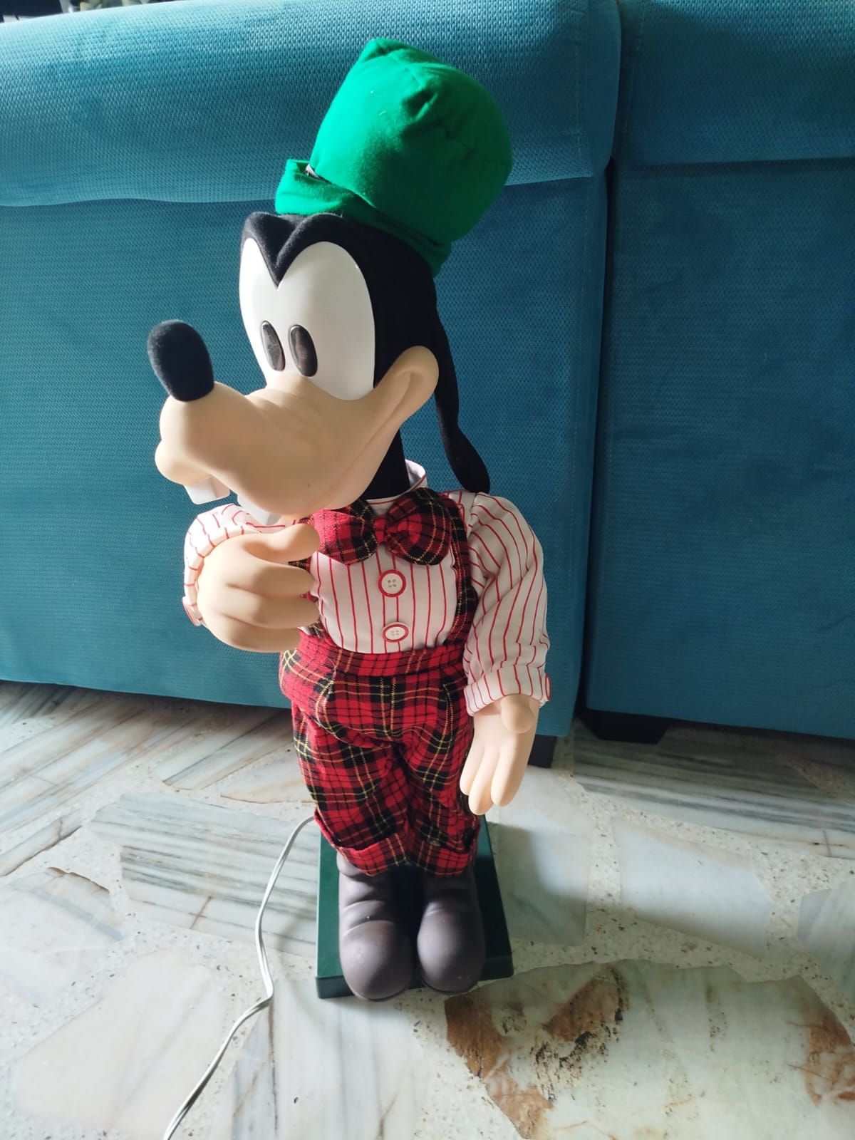 Goofy mecatronico, solo movimiento (Ver Video)