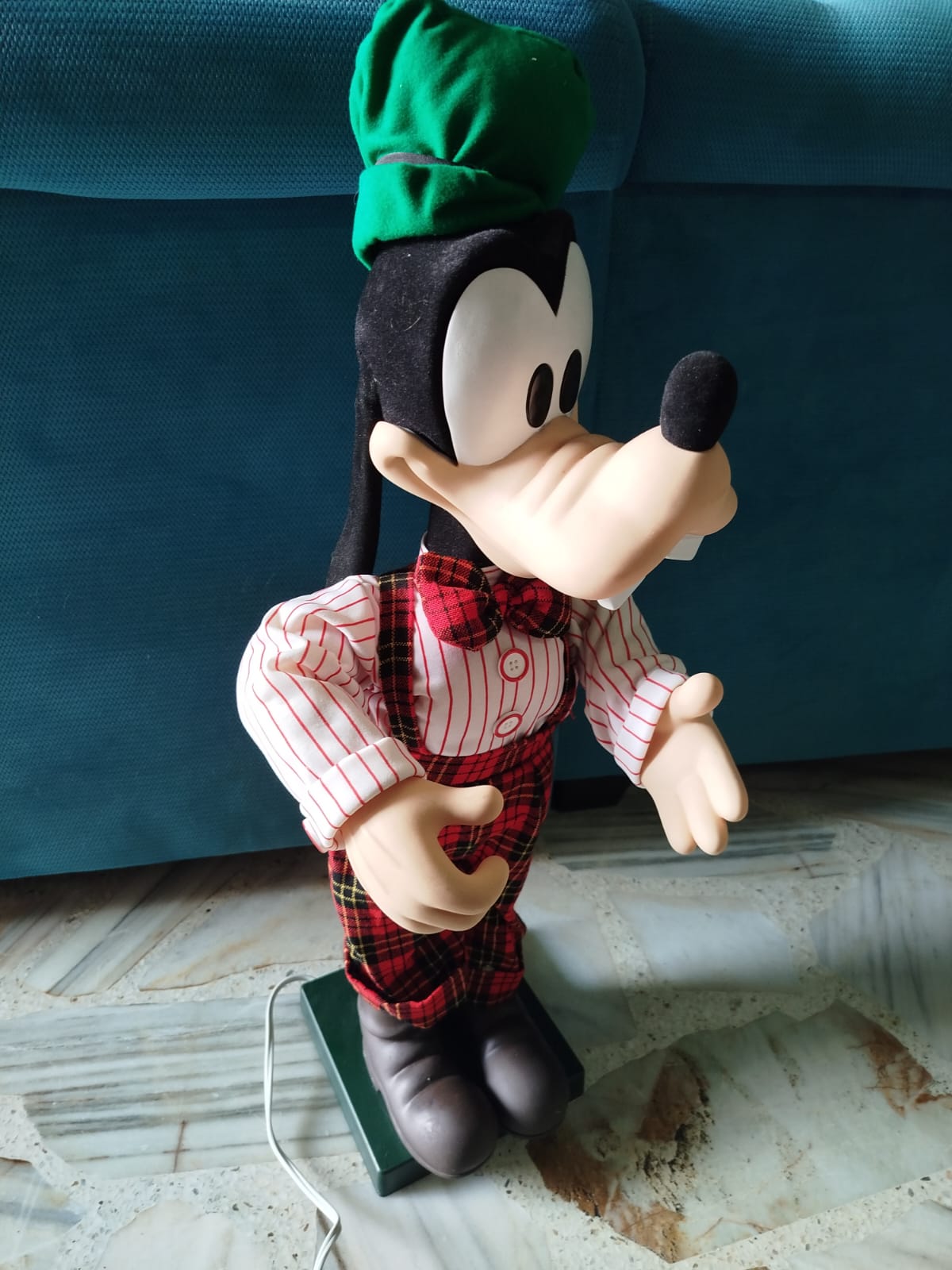 Goofy mecatronico, solo movimiento (Ver Video)